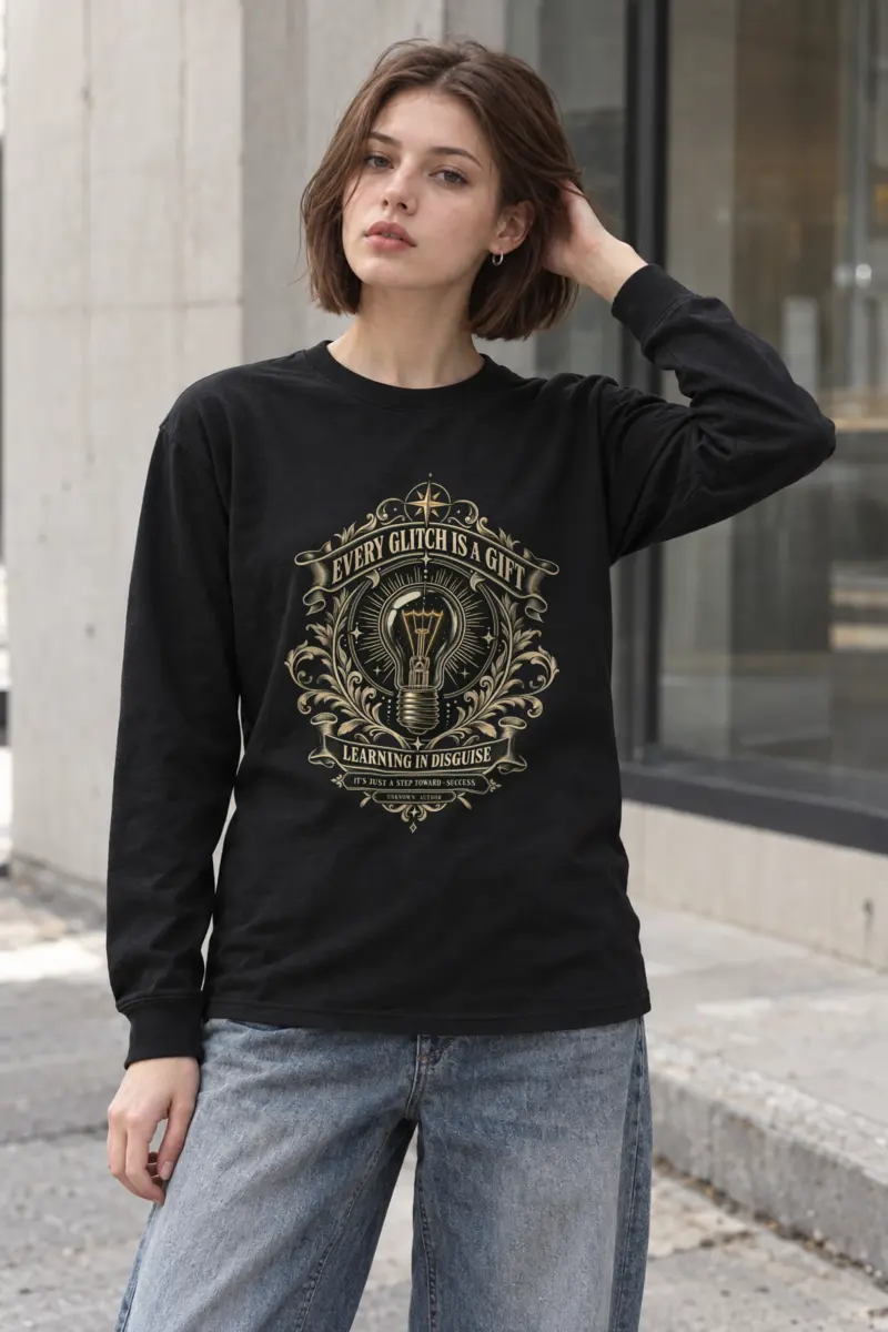 "Learning In Disguise" Unisex Longsleeve T-shirt