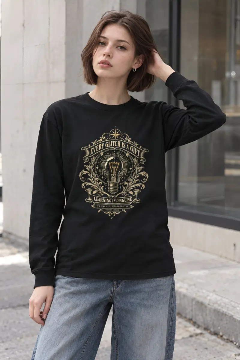 "Learning In Disguise" Unisex Longsleeve T-shirt