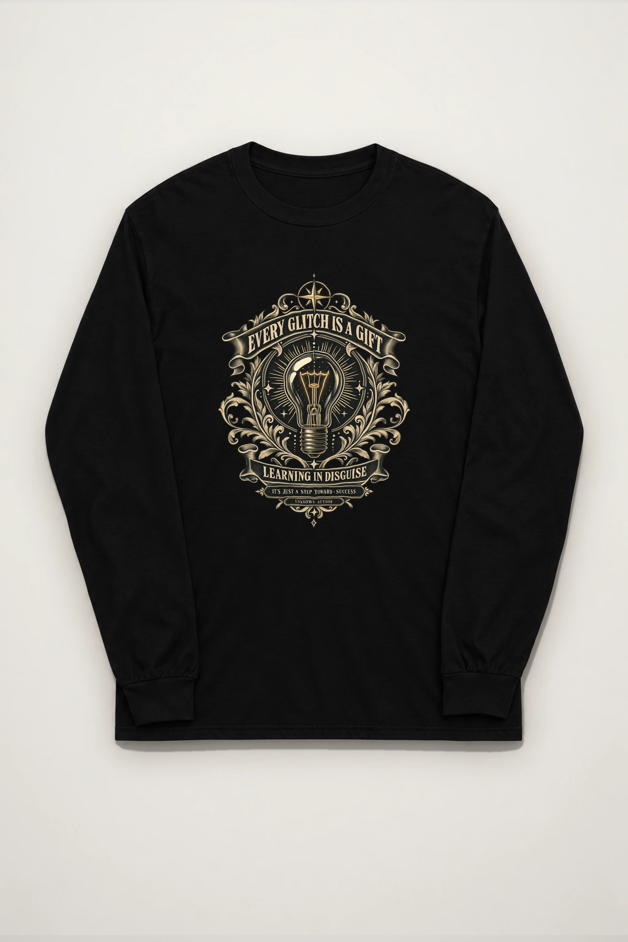 "Learning In Disguise" Unisex Longsleeve T-shirt