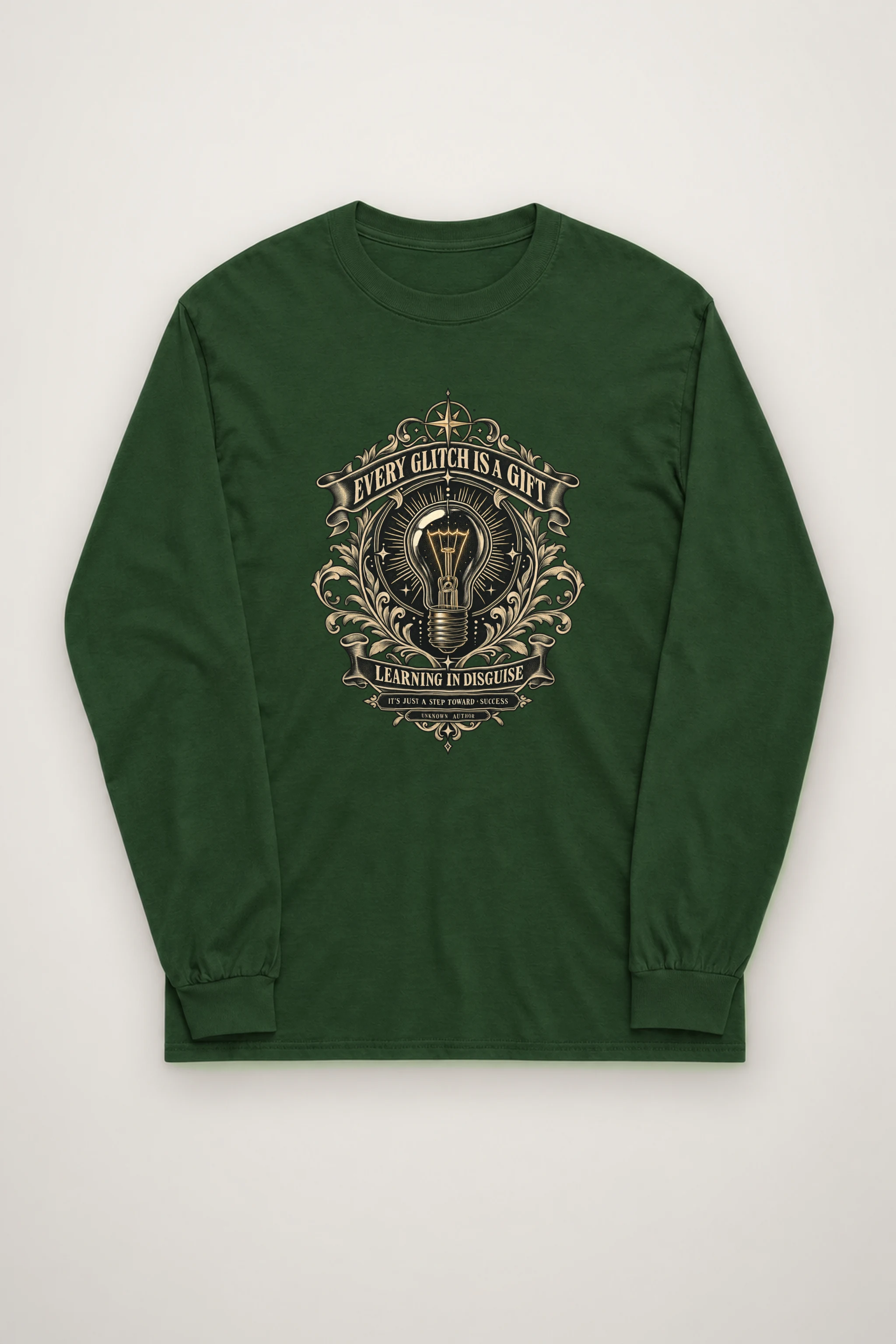 "Learning In Disguise" Unisex Longsleeve T-shirt