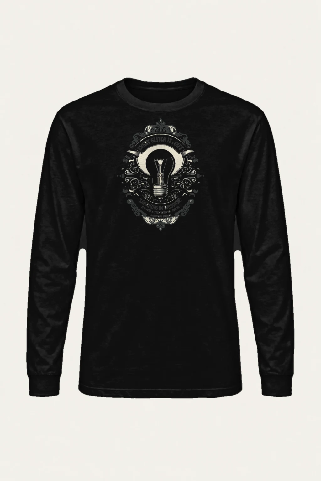 "Learning In Disguise" Unisex Longsleeve T-shirt | Gildan 2400