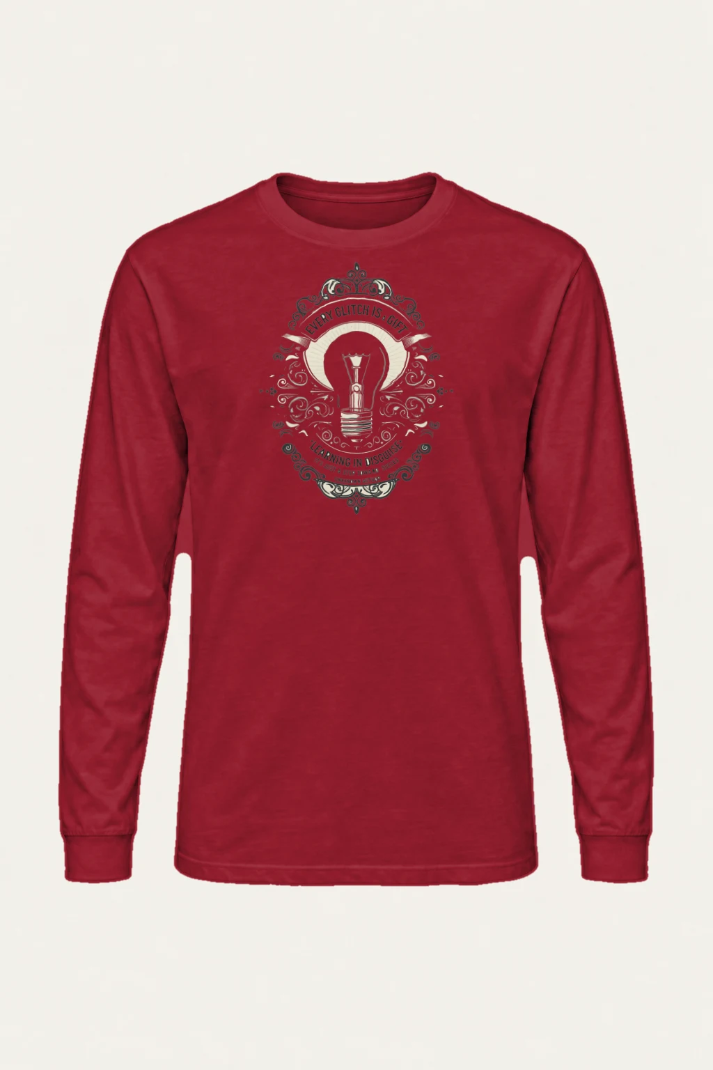 "Learning In Disguise" Unisex Longsleeve T-shirt | Gildan 2400
