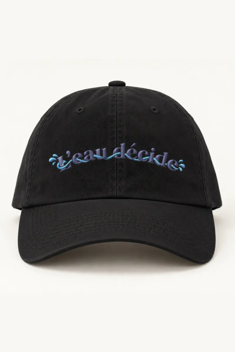 "L’eau décide" Classic Dad Hat · Embroidered