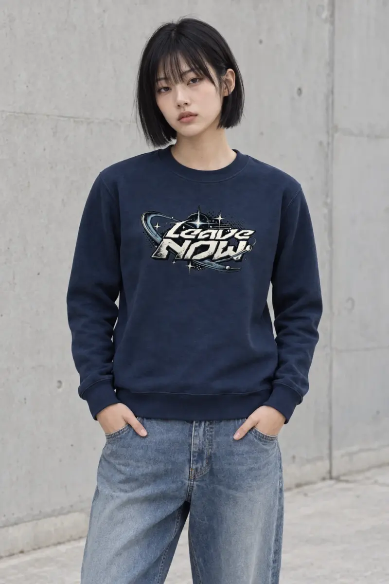 "Leave Now" Heavy Blend Unisex Crewneck Sweatshirt