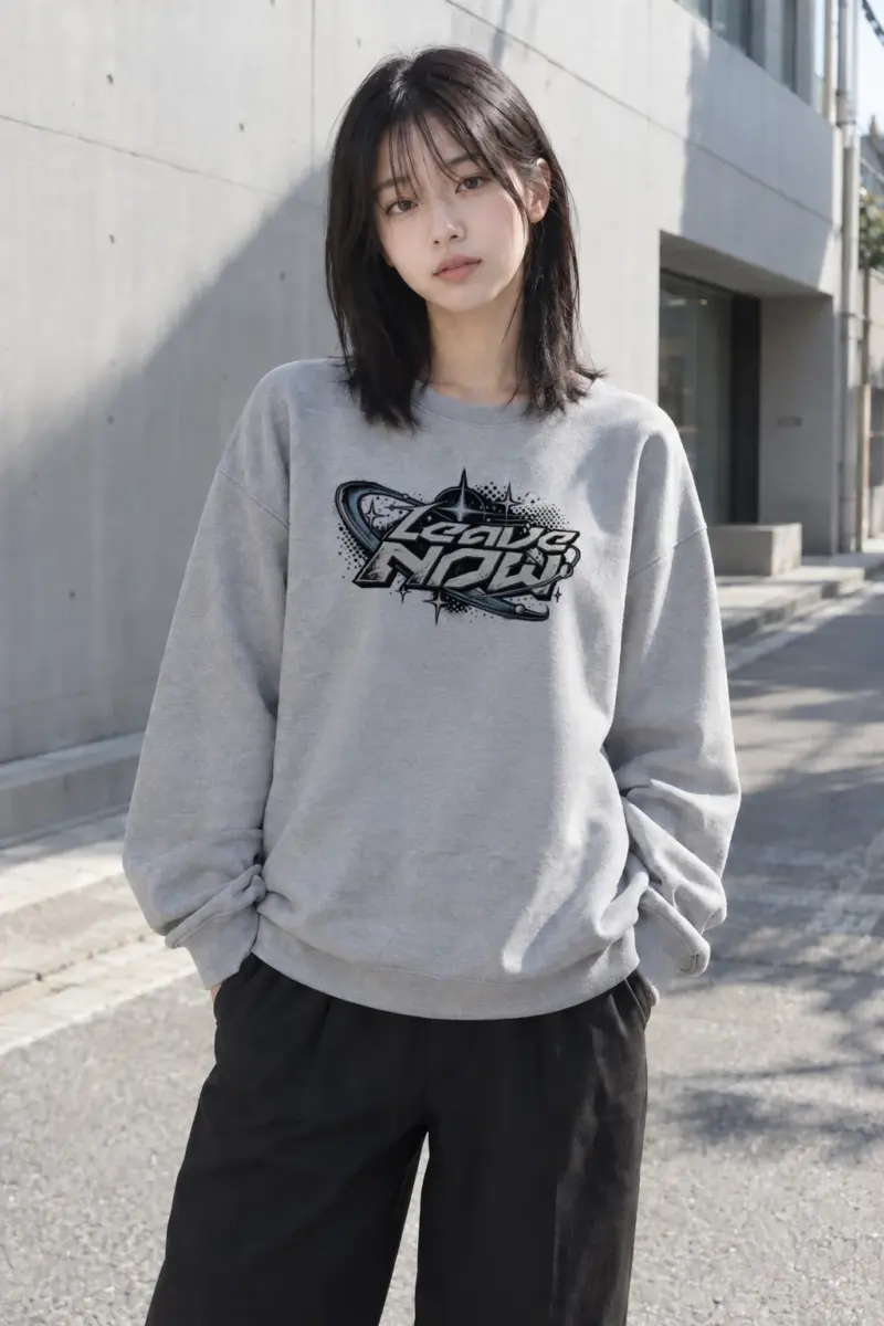 "Leave Now" Heavy Blend Unisex Crewneck Sweatshirt | Gildan 18000