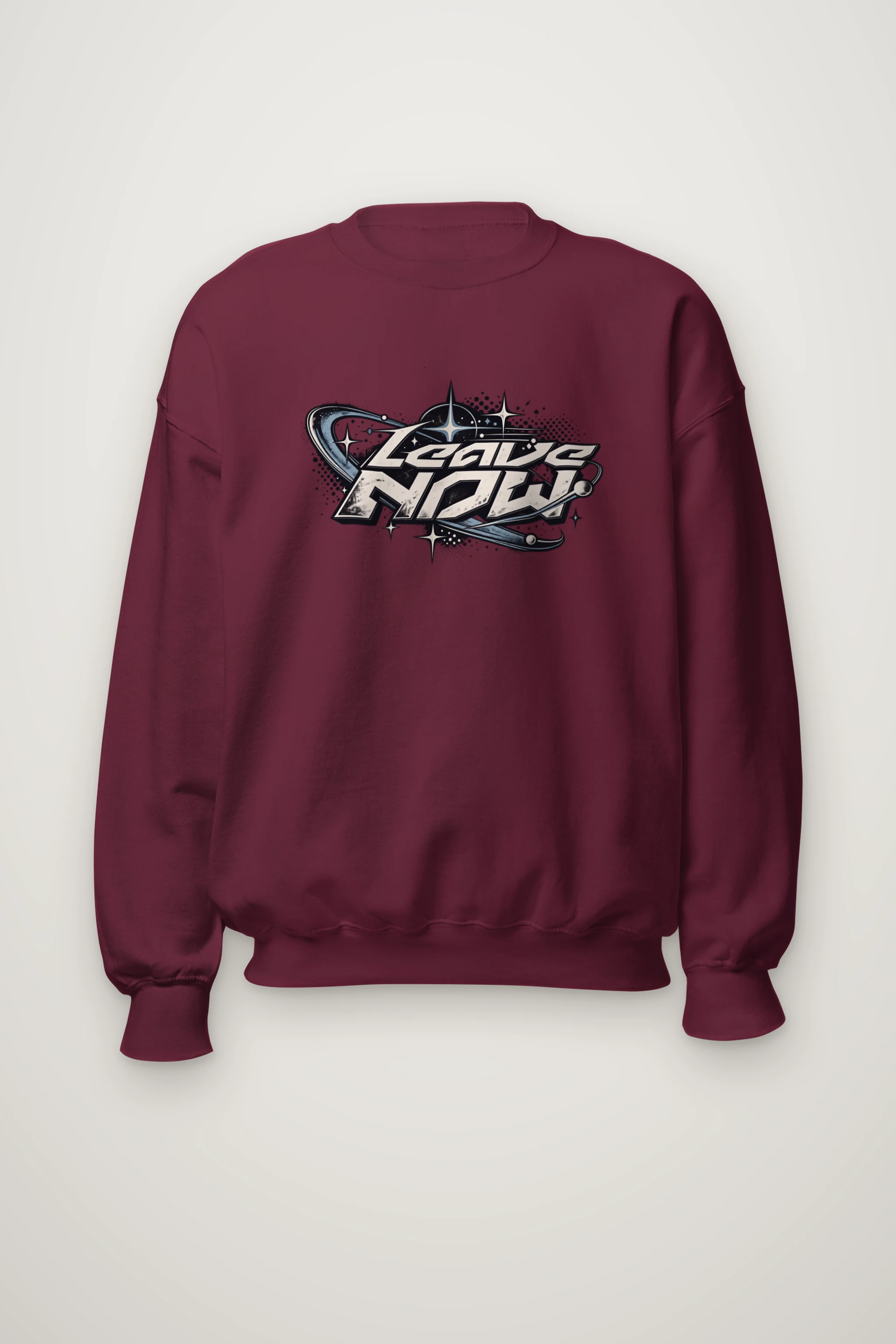"Leave Now" Heavy Blend Unisex Crewneck Sweatshirt