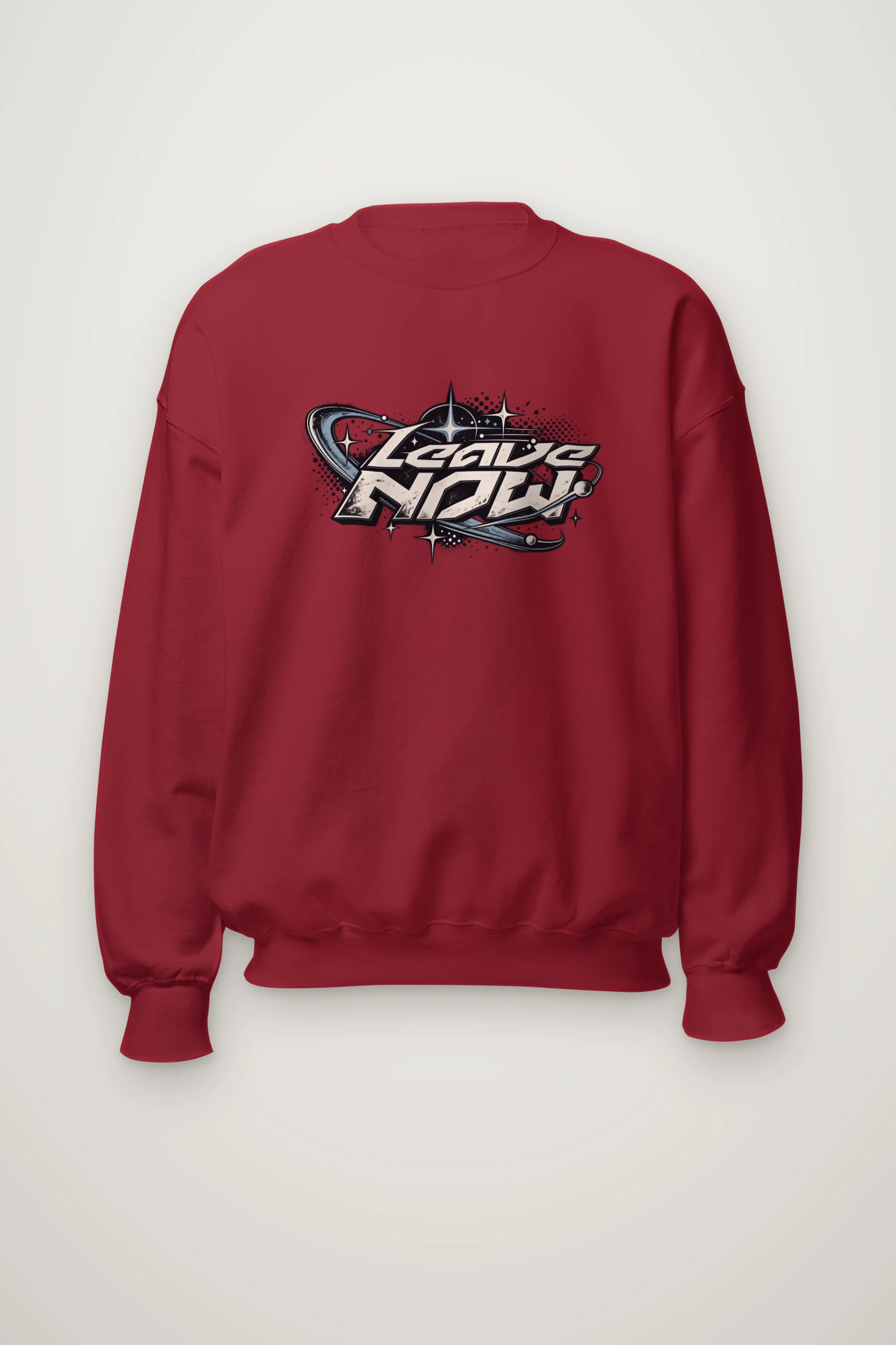 "Leave Now" Heavy Blend Unisex Crewneck Sweatshirt