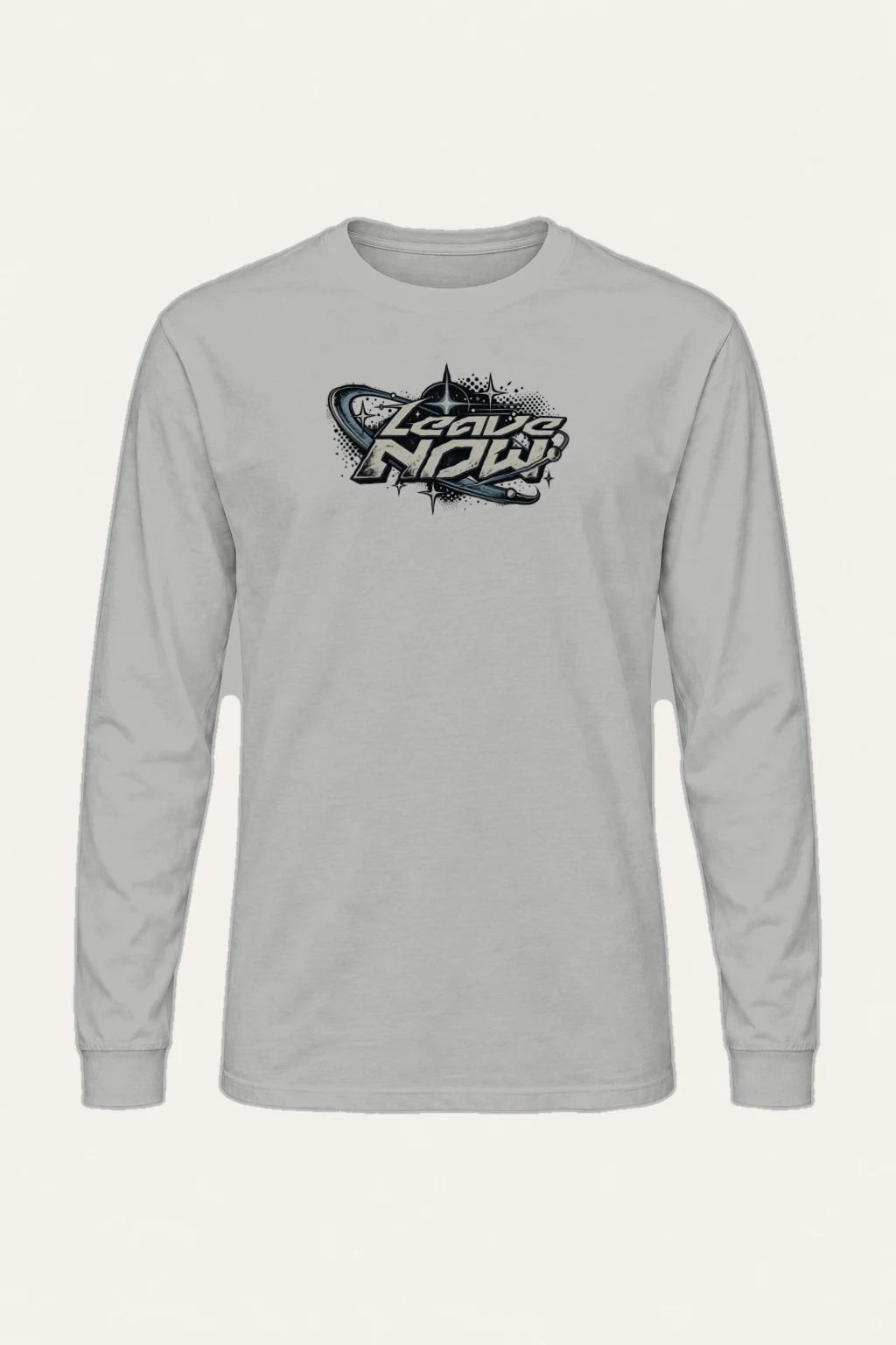 "Leave Now Orbit" Unisex Longsleeve T-shirt | Gildan 2400