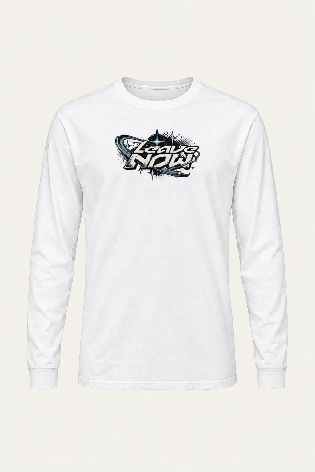 "Leave Now Orbit" Unisex Longsleeve T-shirt | Gildan 2400