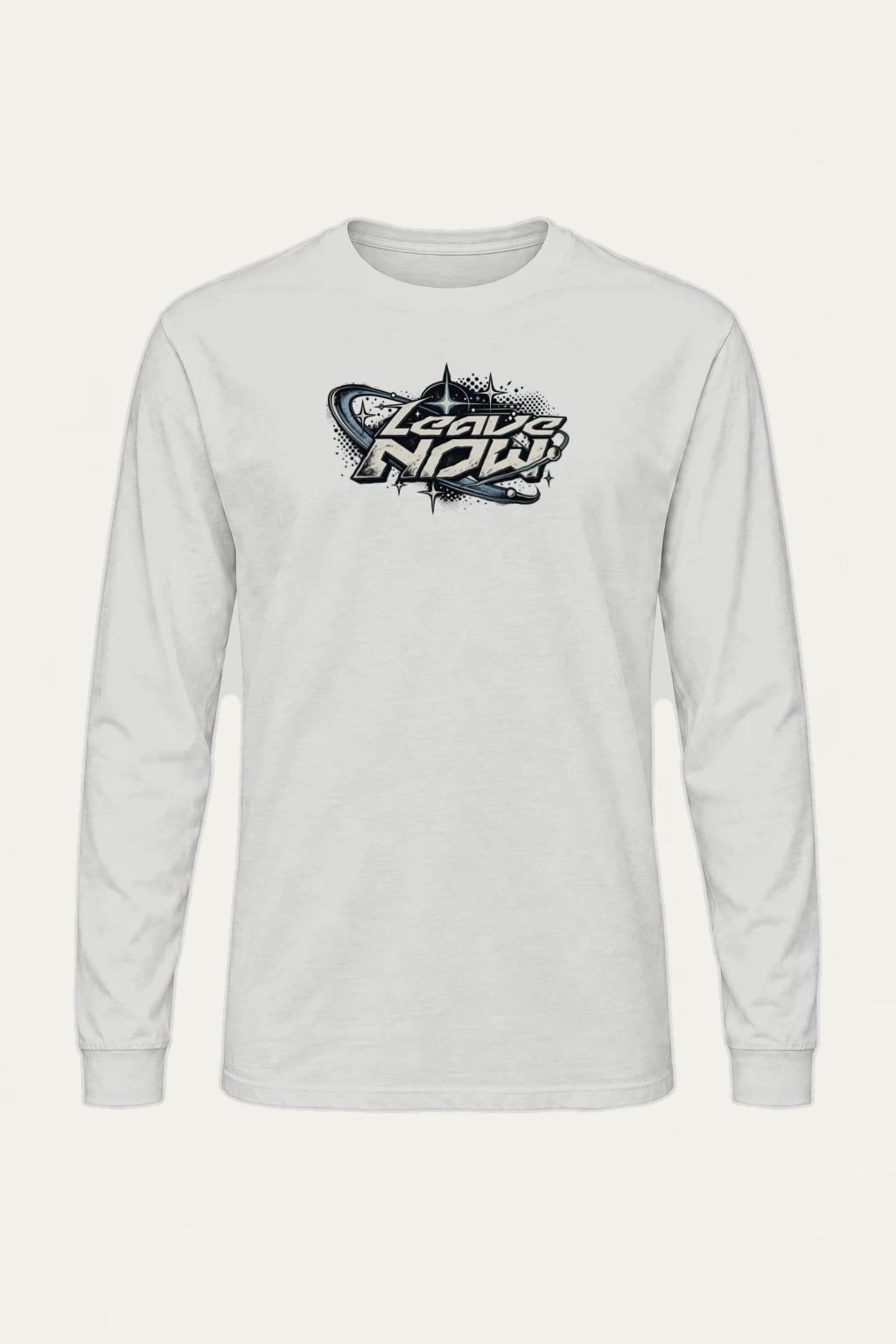 "Leave Now Orbit" Unisex Longsleeve T-shirt | Gildan 2400
