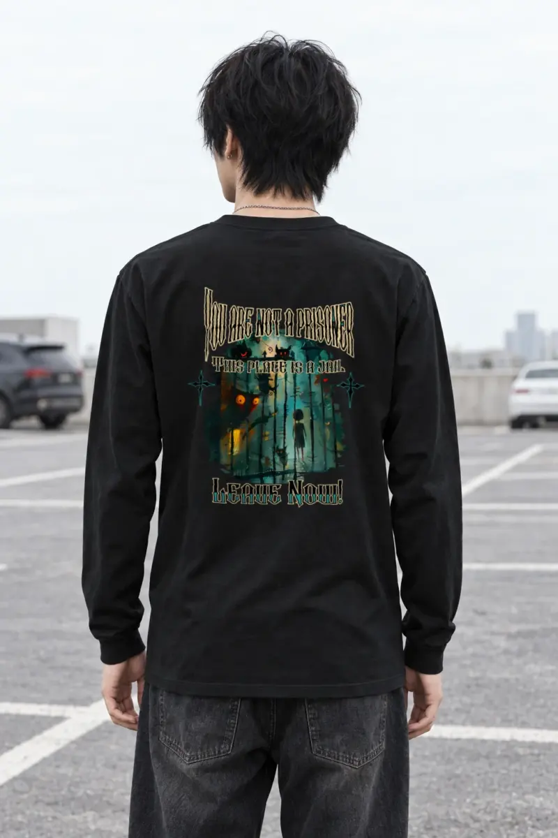 "Leave Now" Unisex Longsleeve T-shirt