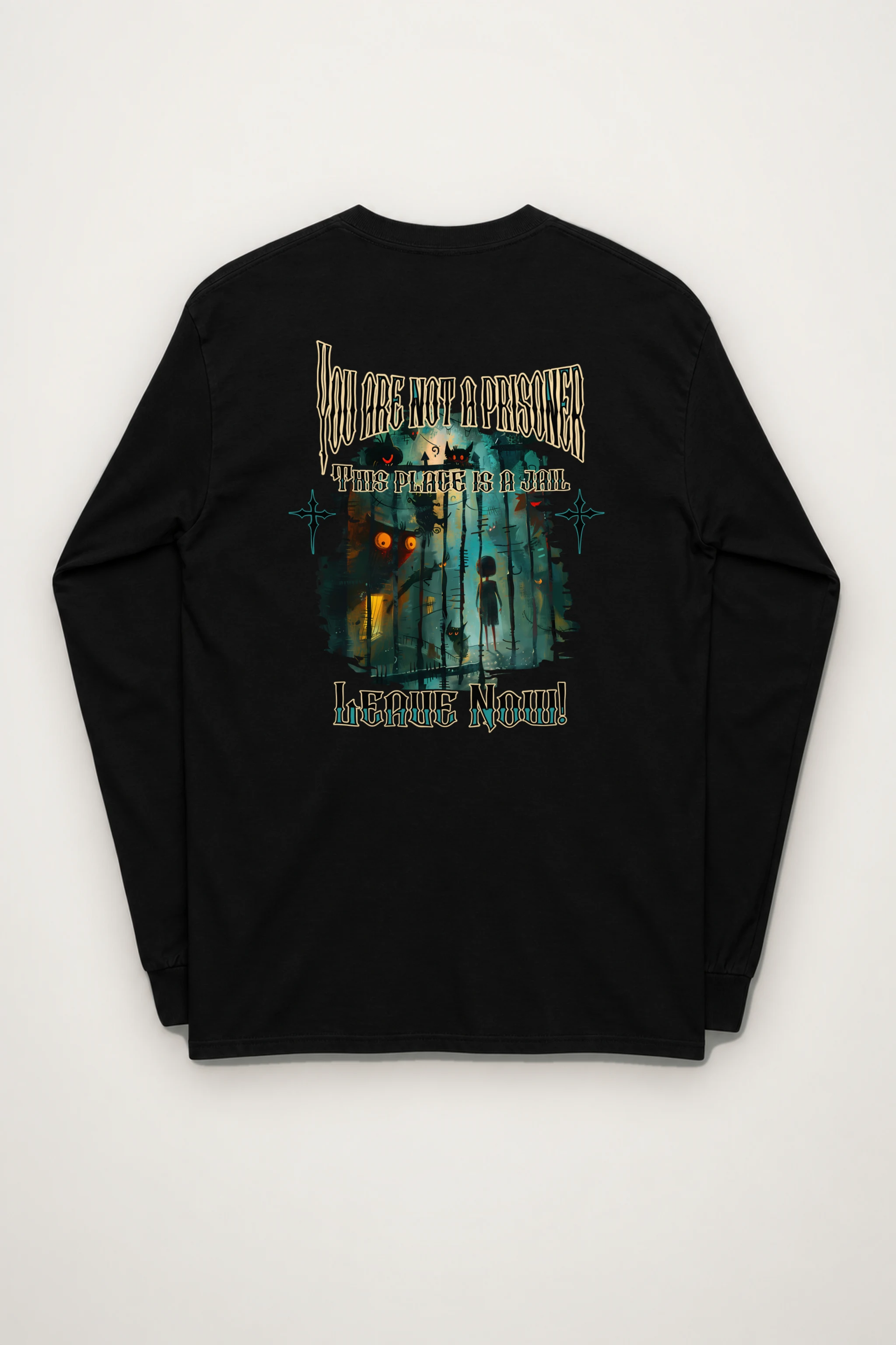 "Leave Now" Unisex Longsleeve T-shirt