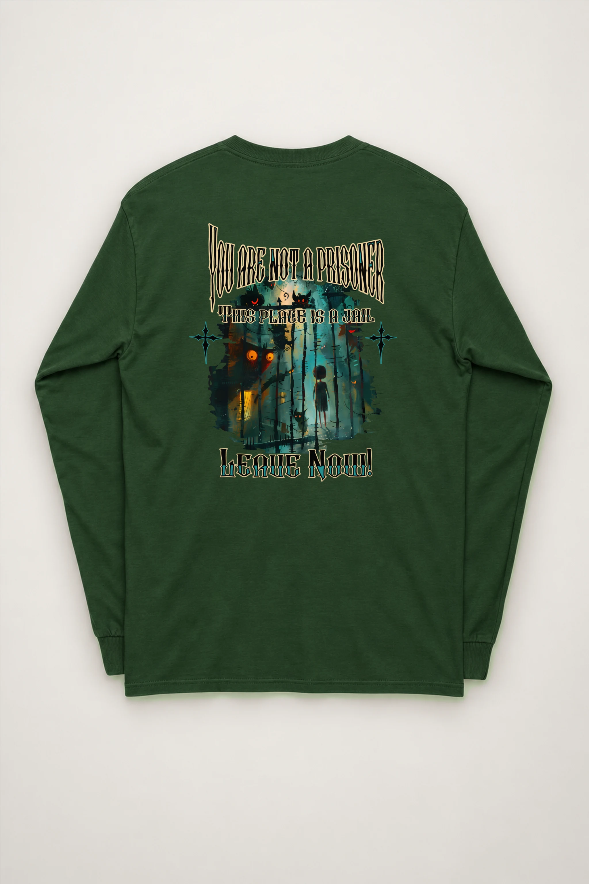 "Leave Now" Unisex Longsleeve T-shirt