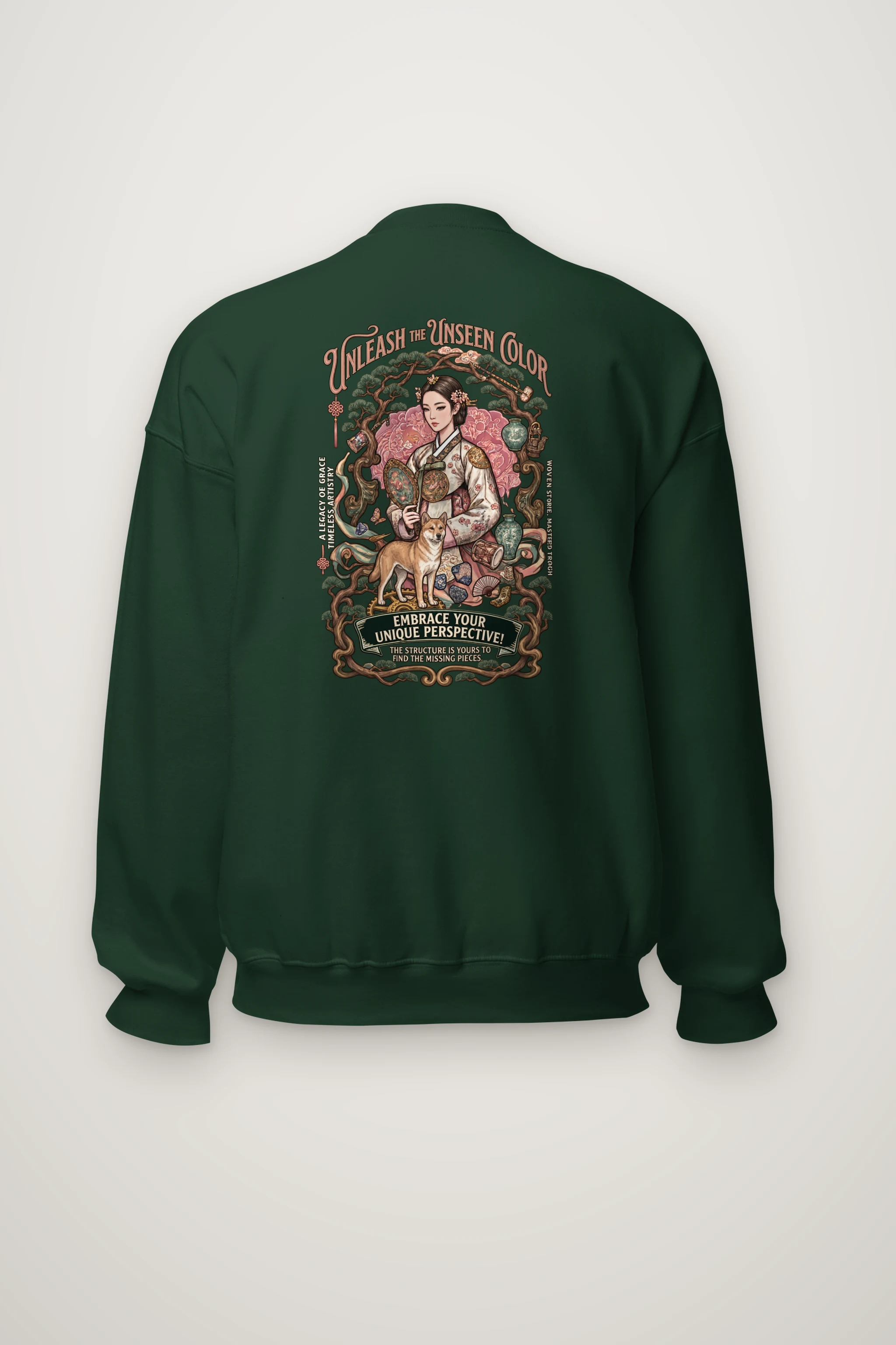 "Legacy Of Grace" Heavy Blend Unisex Crewneck Sweatshirt