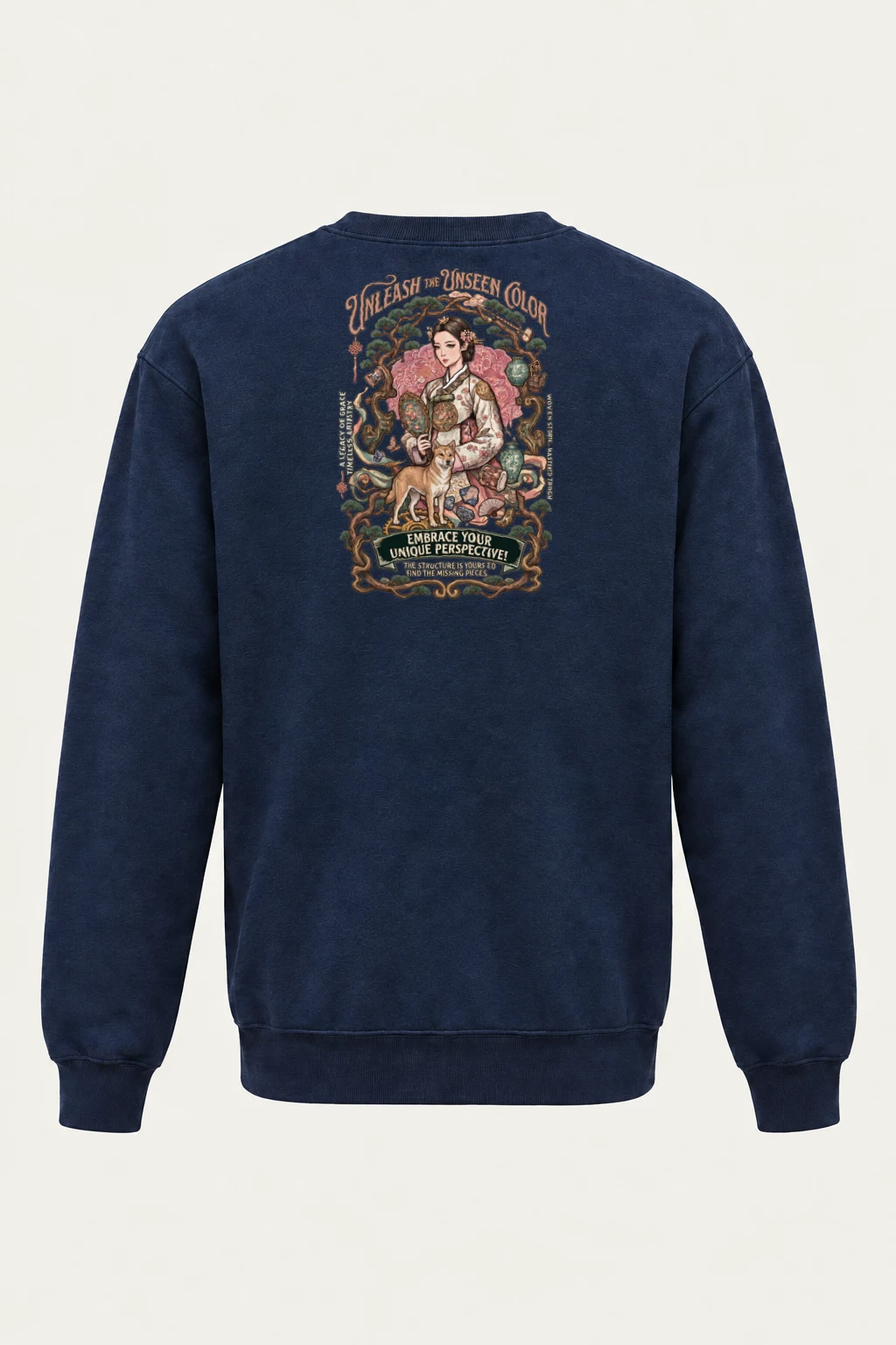 "Legacy Of Grace" Heavy Blend Unisex Crewneck Sweatshirt | Gildan 18000