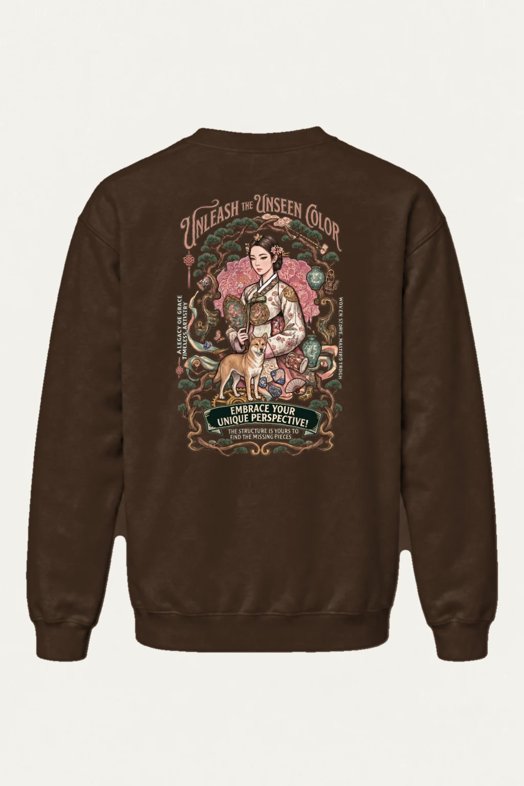 "Legacy Of Grace" Heavy Blend Unisex Crewneck Sweatshirt | Gildan 18000