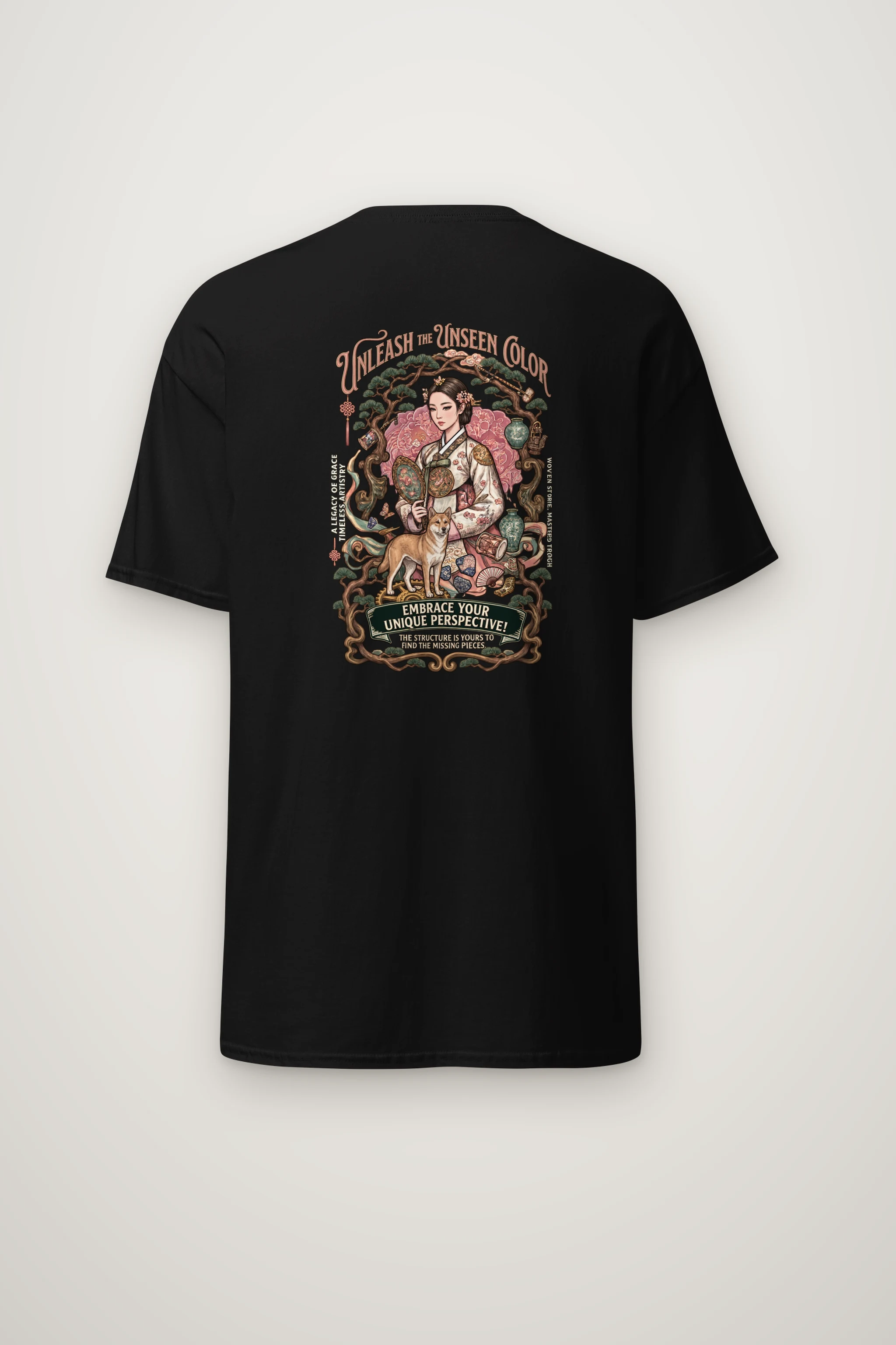 "Legacy Of Grace" Heavyweight Unisex Crewneck T-shirt