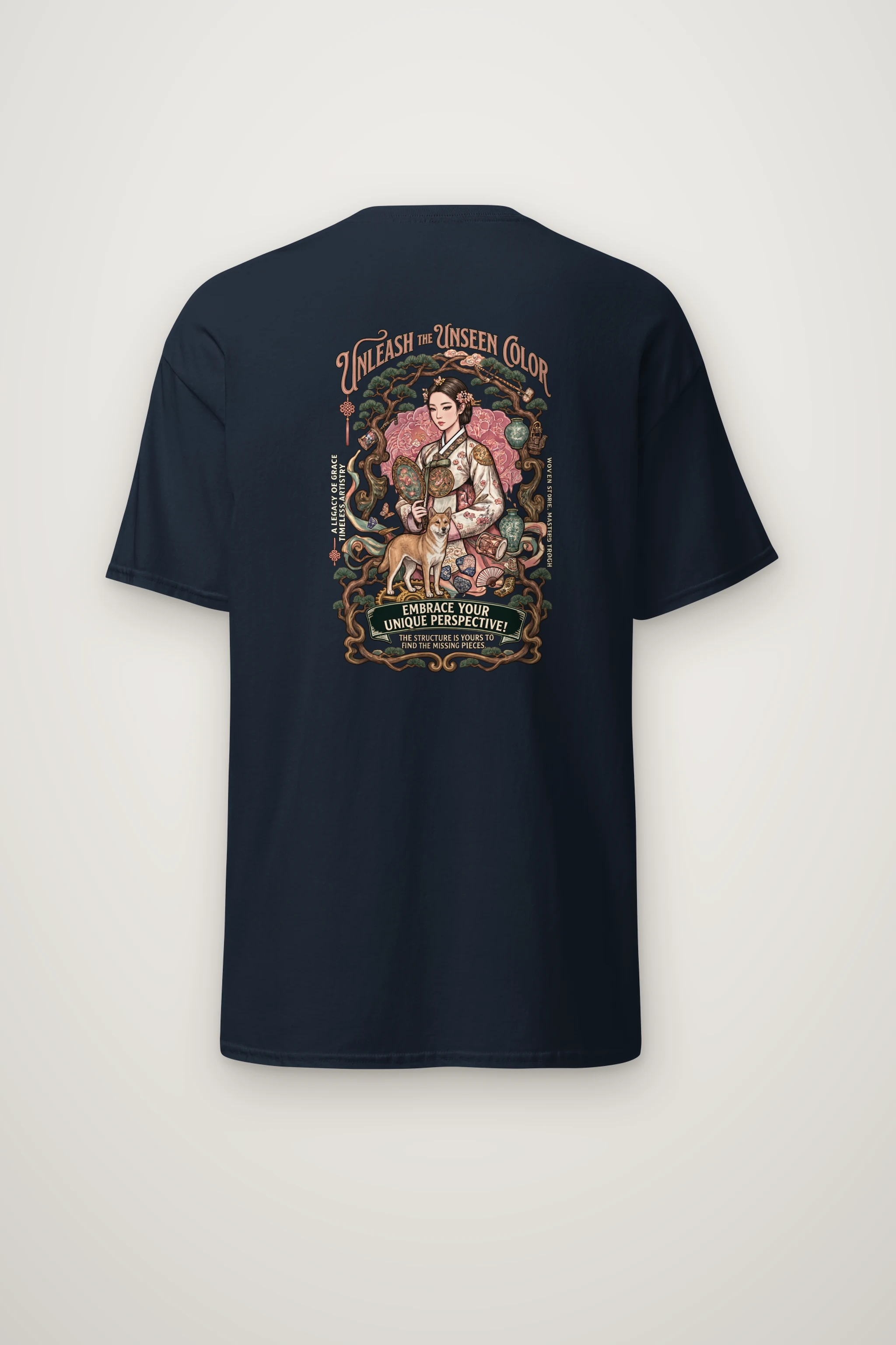 "Legacy Of Grace" Heavyweight Unisex Crewneck T-shirt
