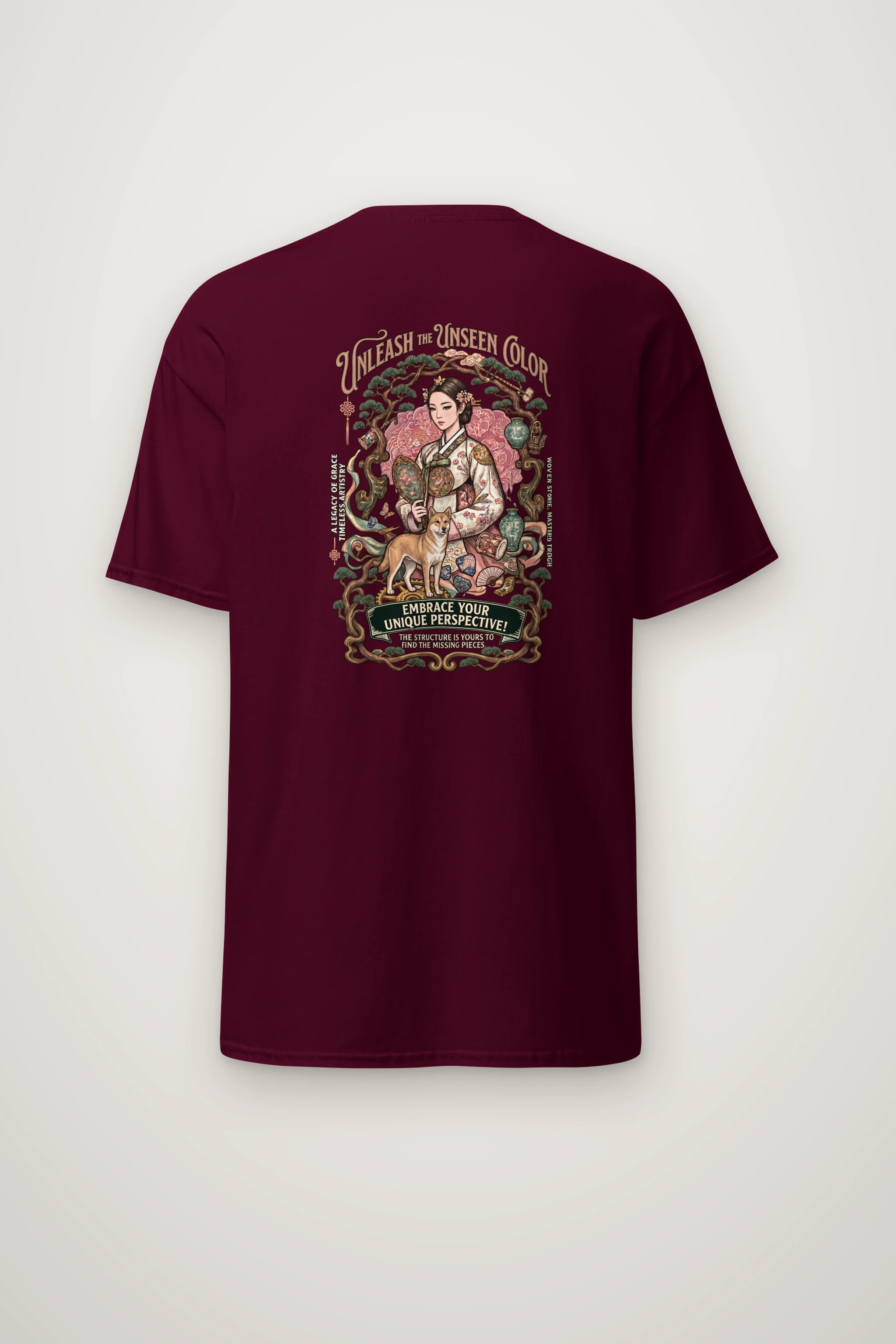 "Legacy Of Grace" Heavyweight Unisex Crewneck T-shirt