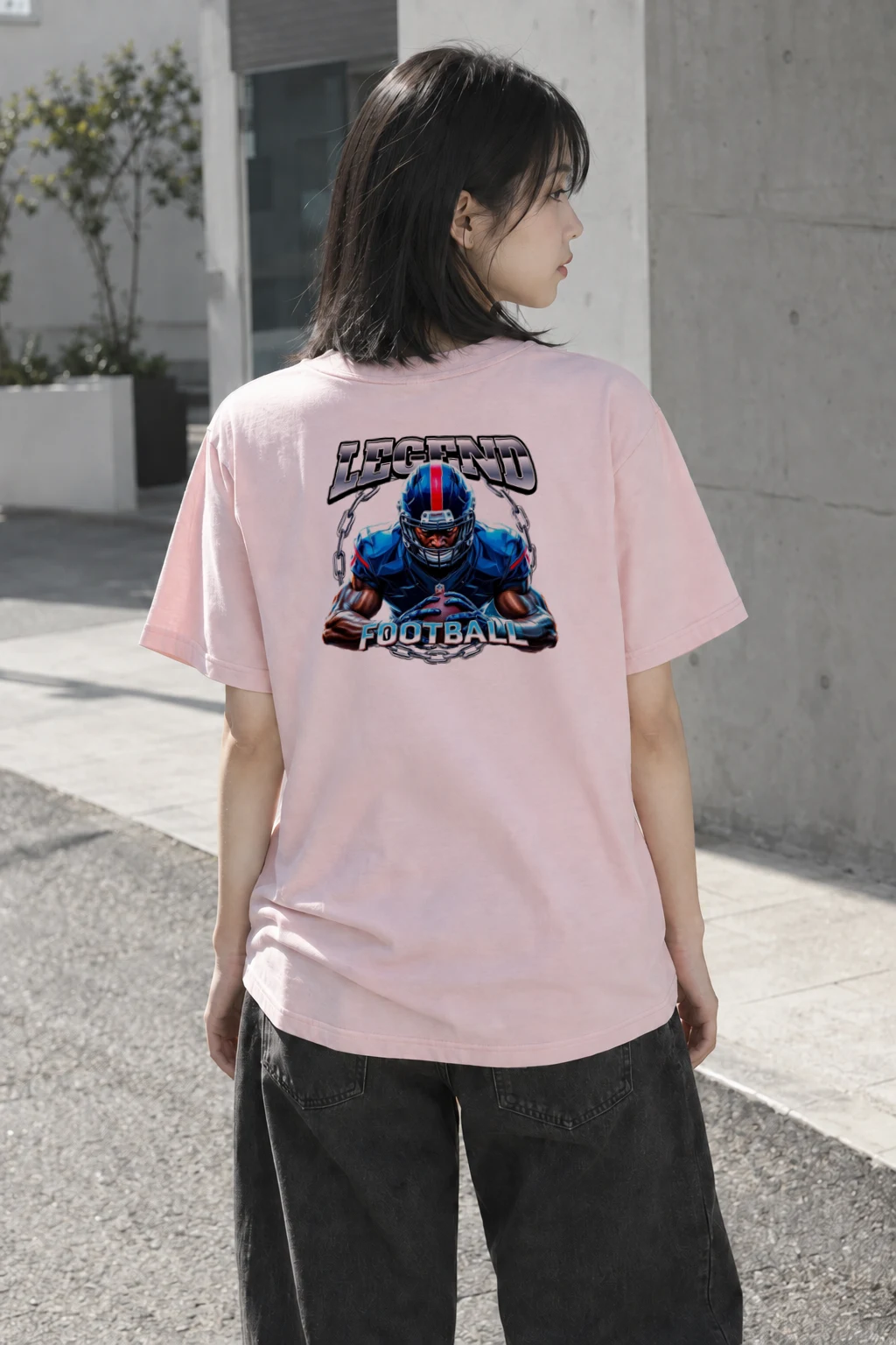 "Legend Football" Heavyweight Unisex Crewneck T-shirt | Gildan 5000