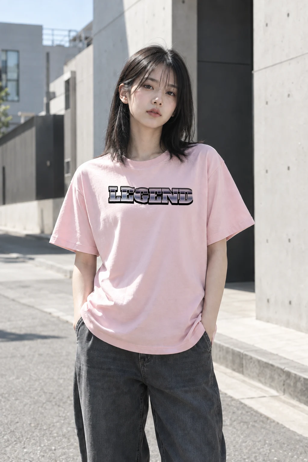 "Legend Football" Heavyweight Unisex Crewneck T-shirt | Gildan 5000