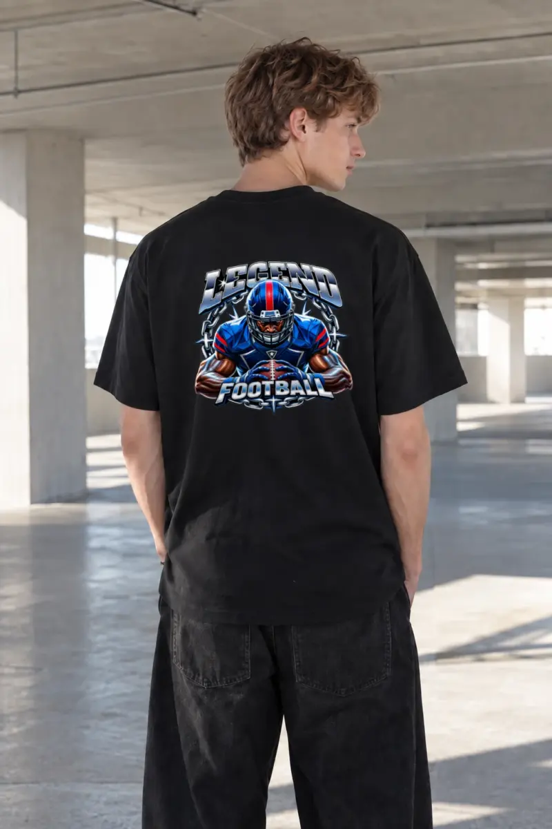 "Legend Football" Heavyweight Unisex Crewneck T-shirt | Gildan 5000