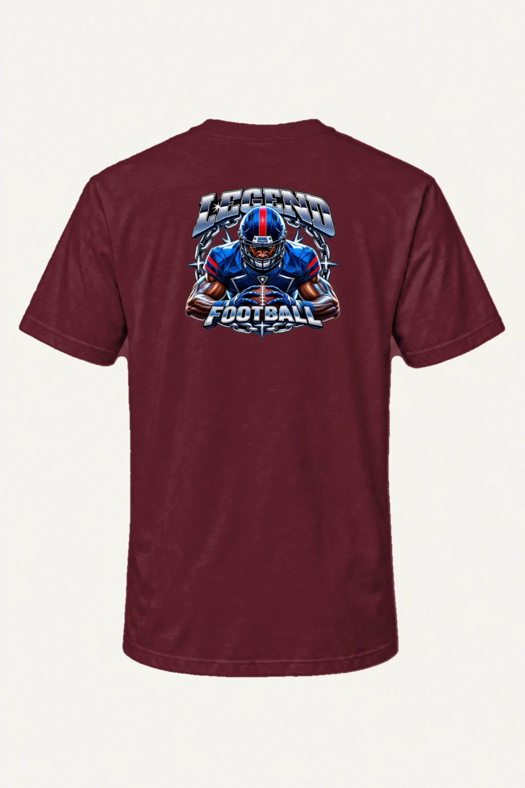"Legend Football" Heavyweight Unisex Crewneck T-shirt | Gildan 5000