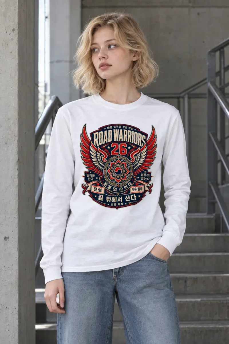 "Legend Rider Crest" Unisex Longsleeve T-shirt