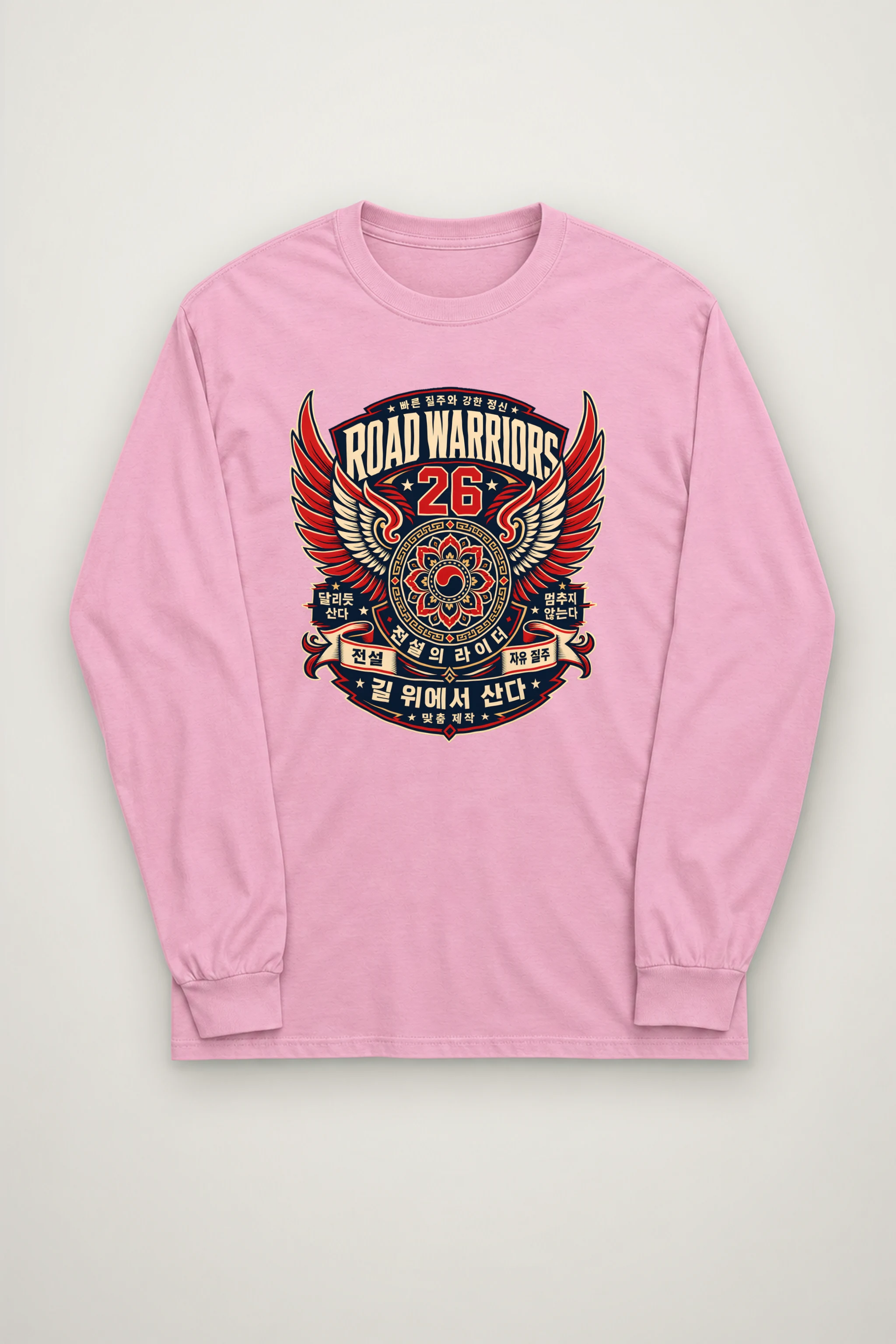 "Legend Rider Crest" Unisex Longsleeve T-shirt