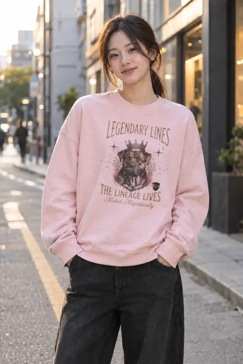 "Legendary Lines" Heavy Blend Unisex Crewneck Sweatshirt | Gildan 18000