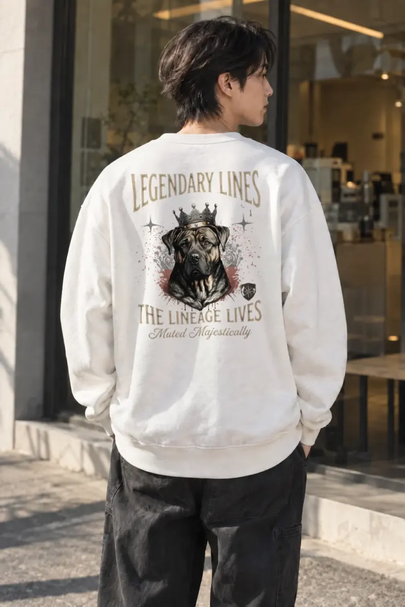 “Legendary Lines” Heavy Blend Unisex Crewneck Sweatshirt | Gildan 18000