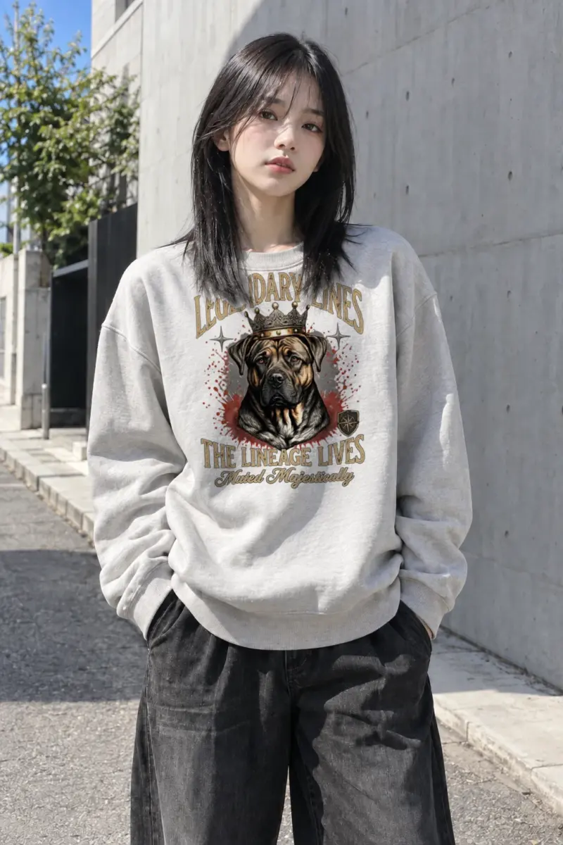 "Legendary Lines" Heavy Blend Unisex Crewneck Sweatshirt | Gildan 18000