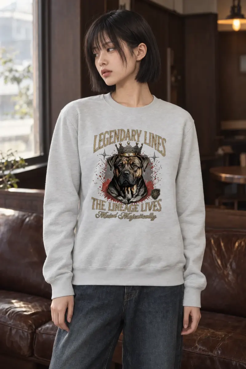 "Legendary Lines" Heavy Blend Unisex Crewneck Sweatshirt
