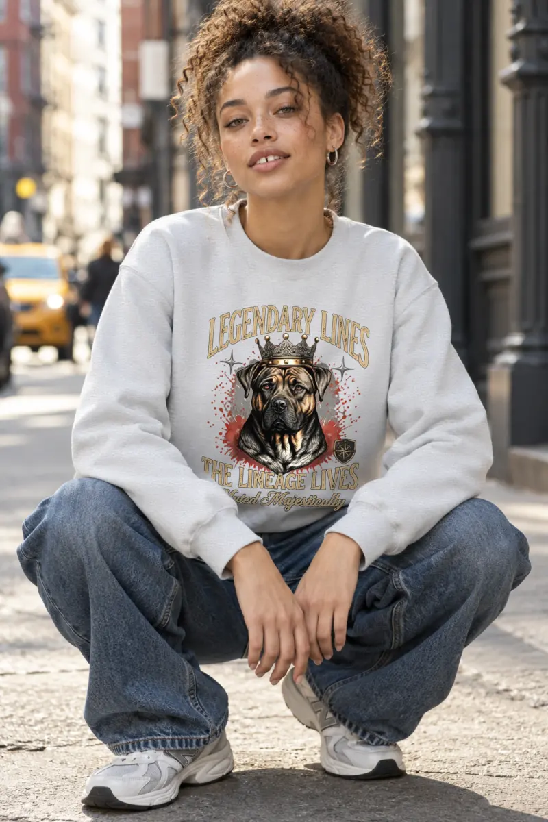 "Legendary Lines" Heavy Blend Unisex Crewneck Sweatshirt