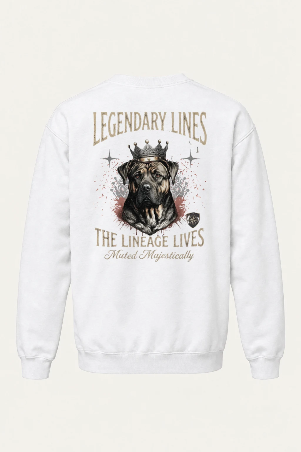 "Legendary Lines" Heavy Blend Unisex Crewneck Sweatshirt | Gildan 18000