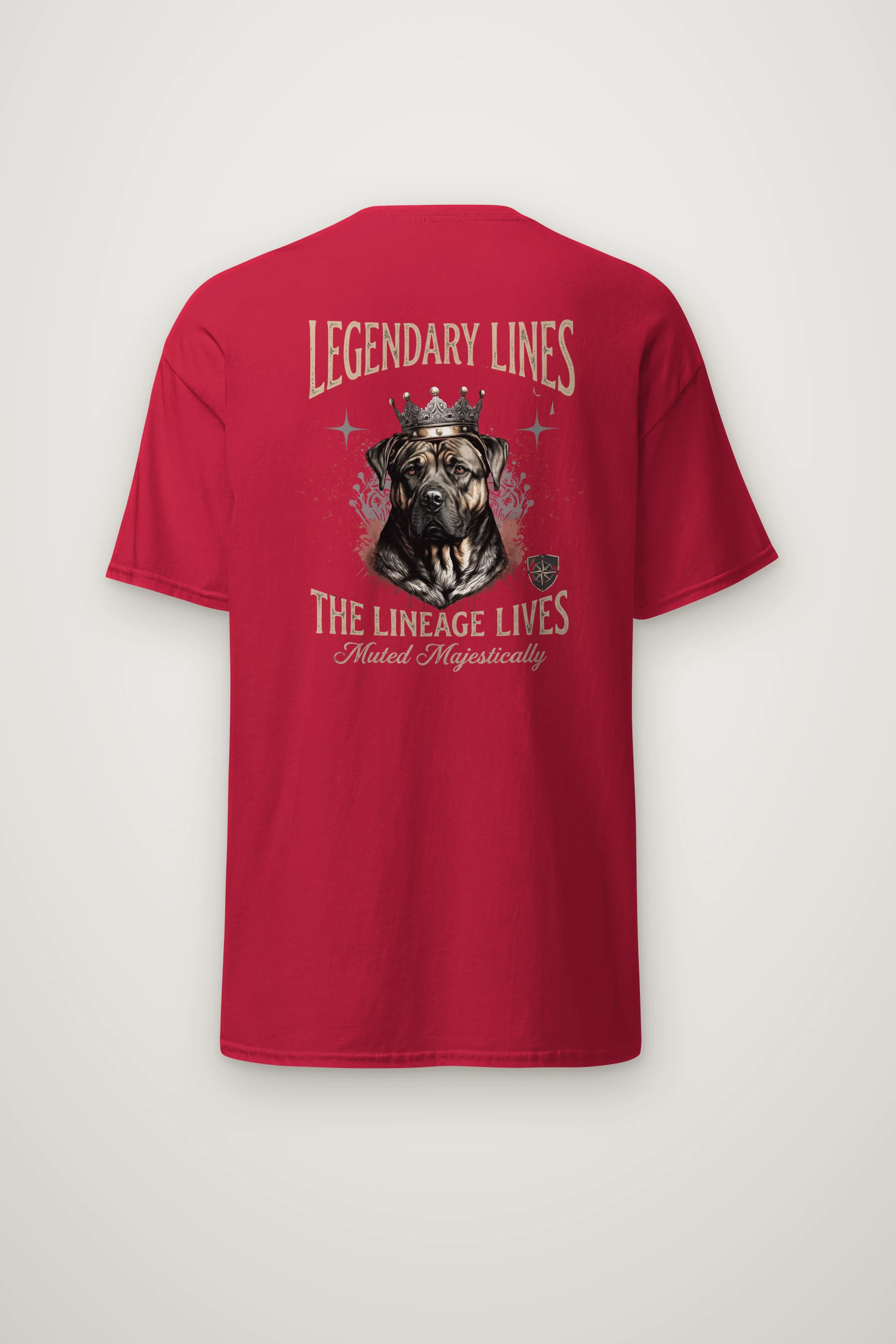 "Legendary Lines" Heavyweight Unisex Crewneck T-shirt