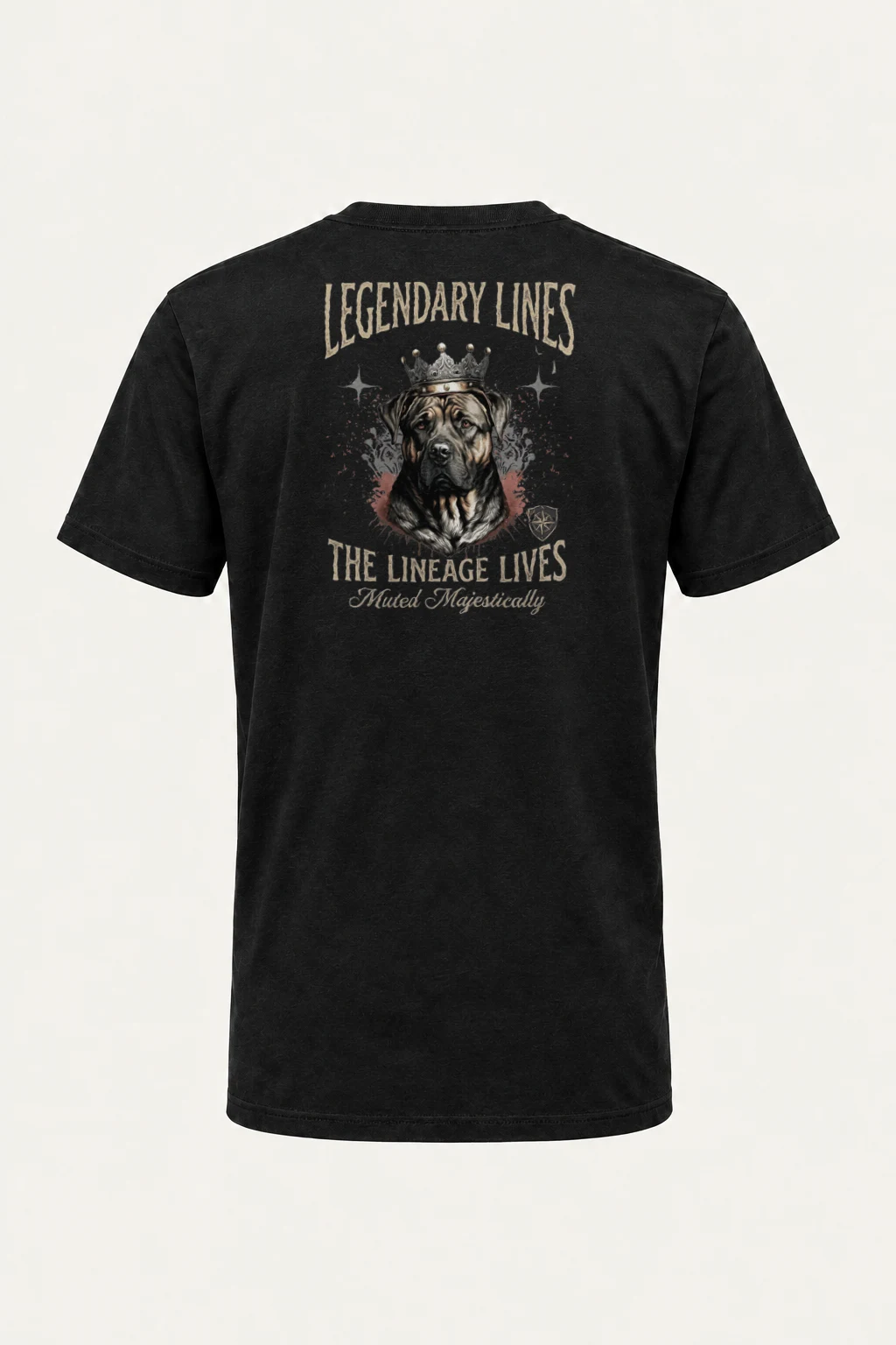 "Legendary Lines" Heavyweight Unisex Crewneck T-shirt | Gildan 5000