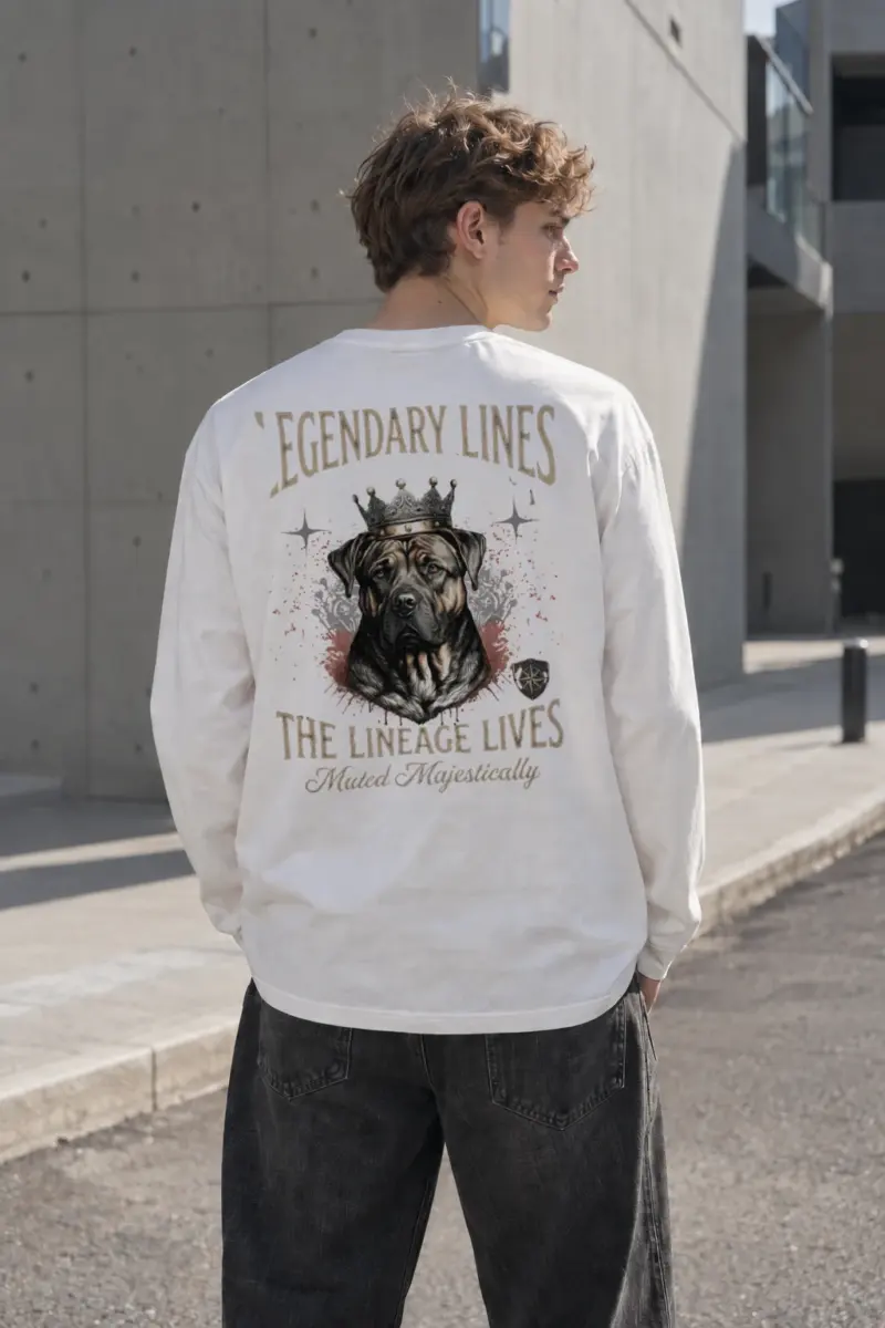 “Legendary Lines” Unisex Longsleeve T-shirt | Gildan 2400