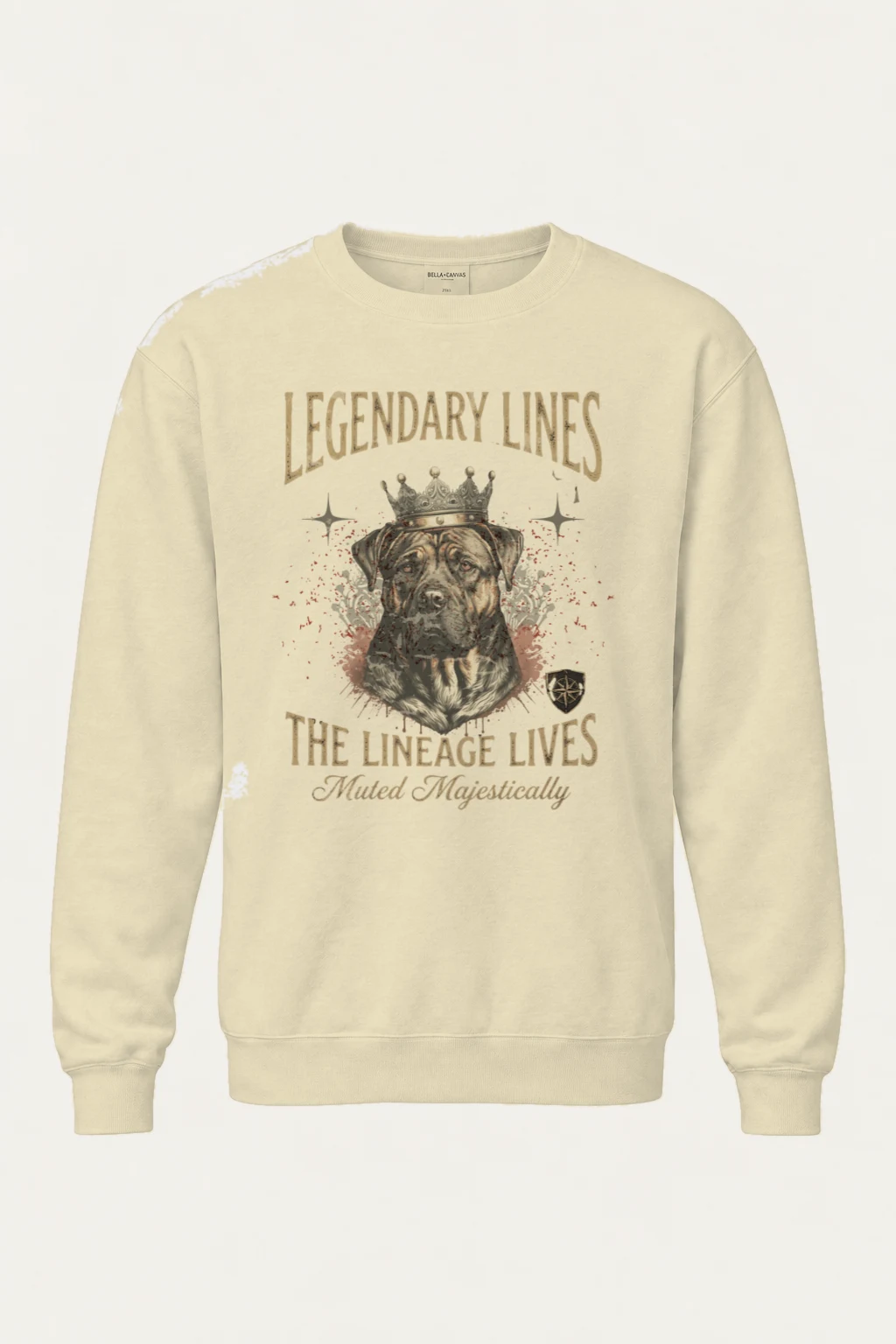 "Legendary Lines" Unisex Sponge Fleece Crewneck Sweatshirt | Bella + Canvas 3901