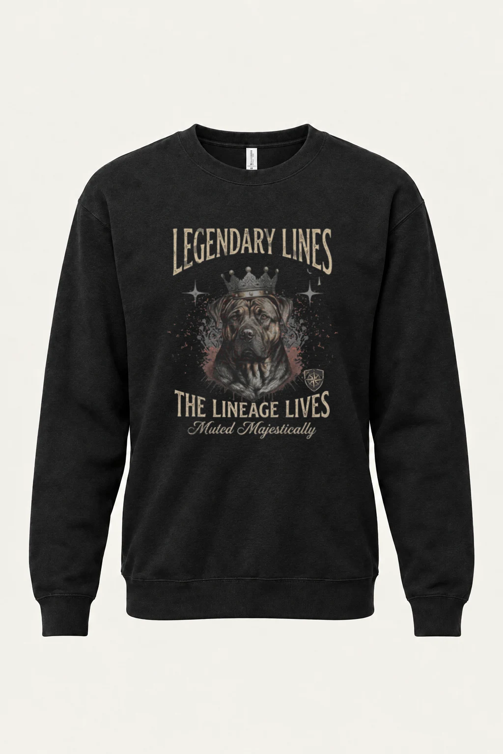 "Legendary Lines" Unisex Sponge Fleece Crewneck Sweatshirt | Bella + Canvas 3901