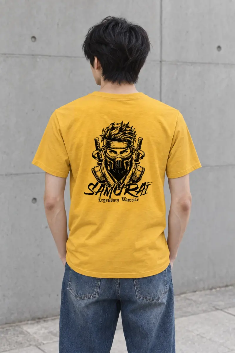 "Legendary Samurai" Heavyweight Unisex Crewneck T-shirt