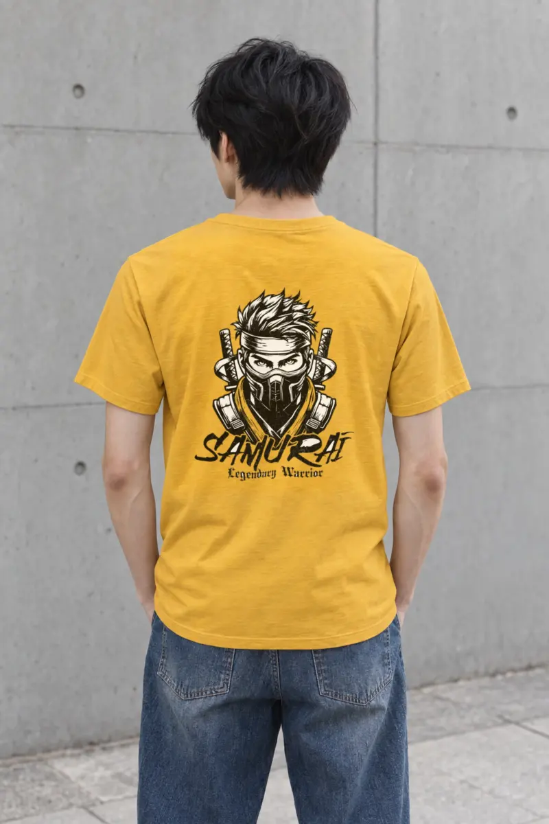 "Legendary Samurai" Heavyweight Unisex Crewneck T-shirt