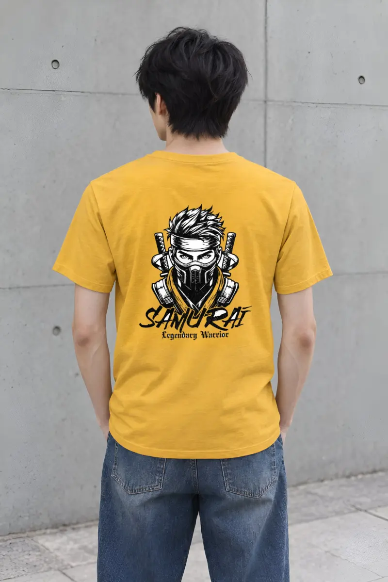 "Legendary Samurai" Heavyweight Unisex Crewneck T-shirt