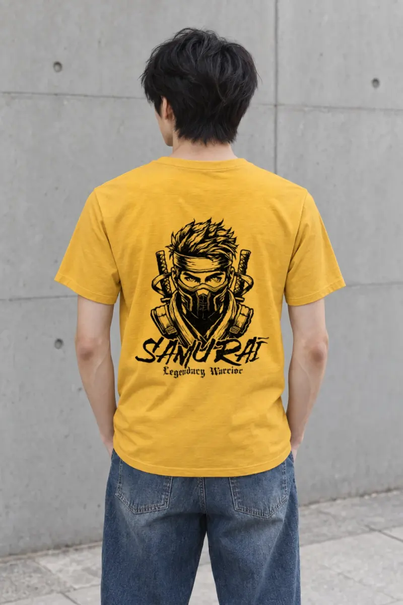 "Legendary Samurai" Heavyweight Unisex Crewneck T-shirt