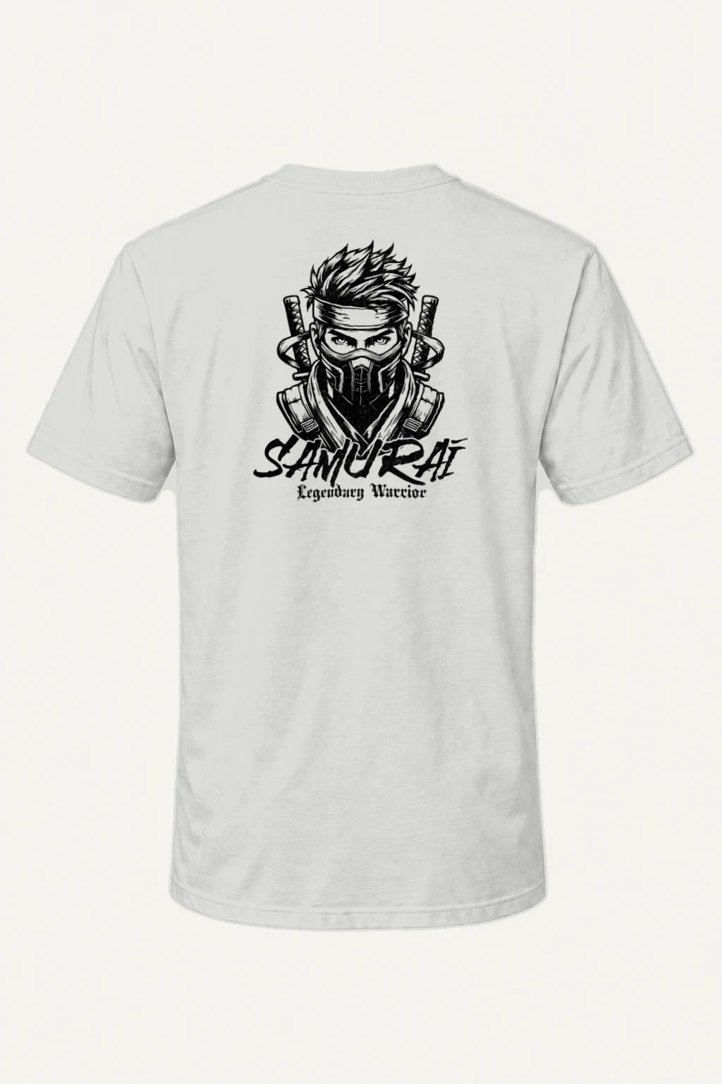 "Legendary Samurai" Heavyweight Unisex Crewneck T-shirt | Gildan 5000