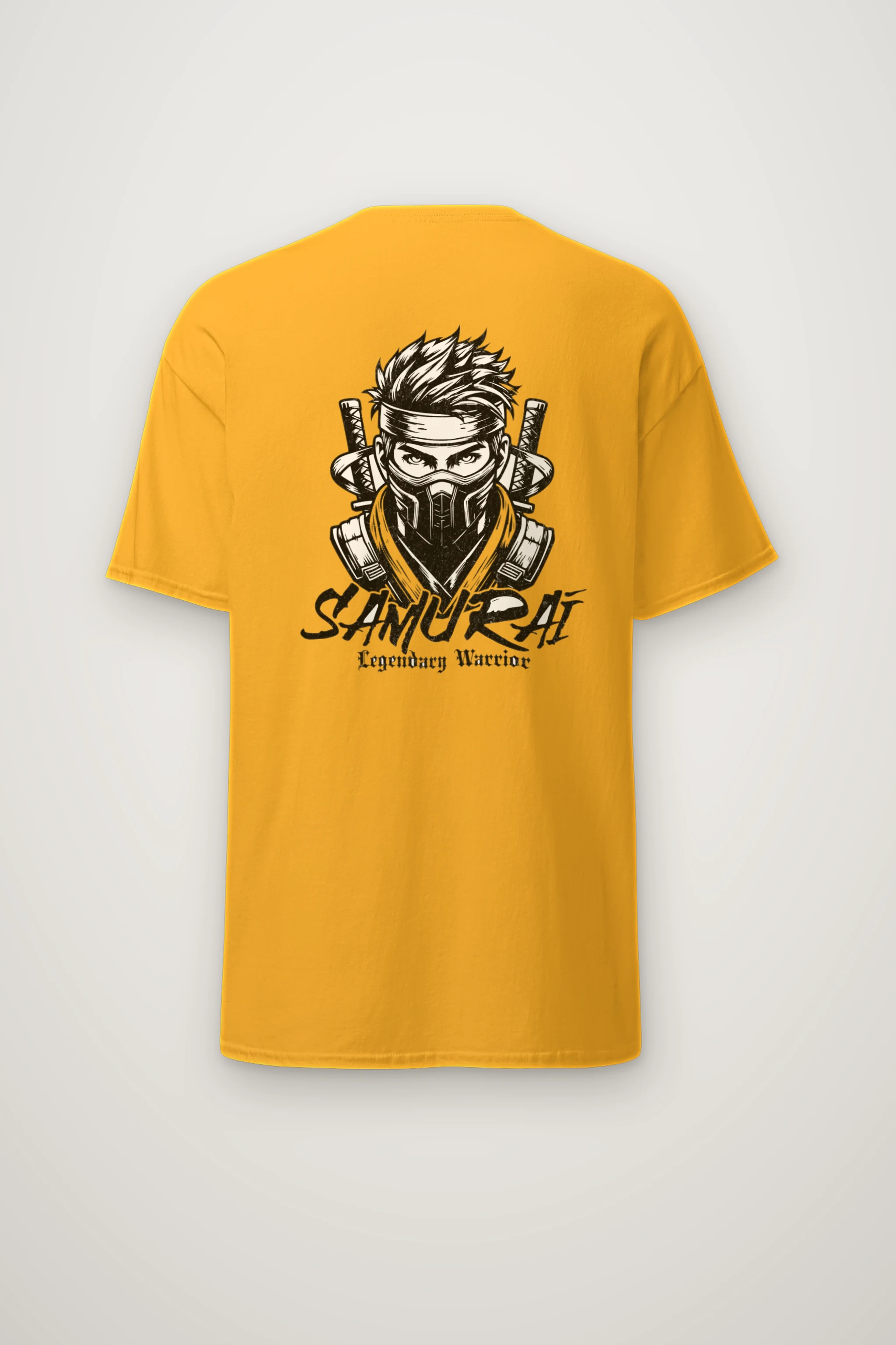 "Legendary Samurai" Heavyweight Unisex Crewneck T-shirt