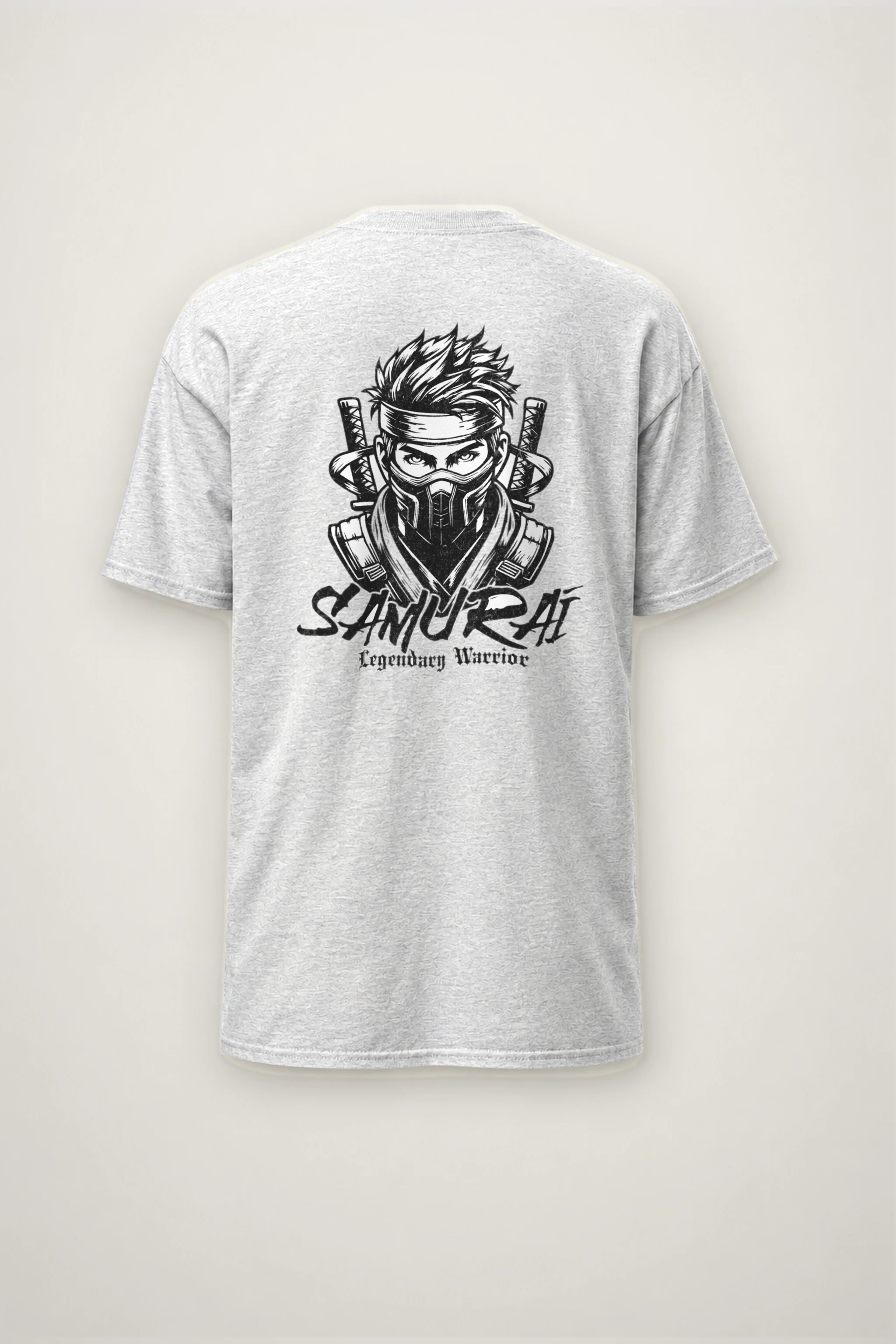 "Legendary Samurai" Heavyweight Unisex Crewneck T-shirt