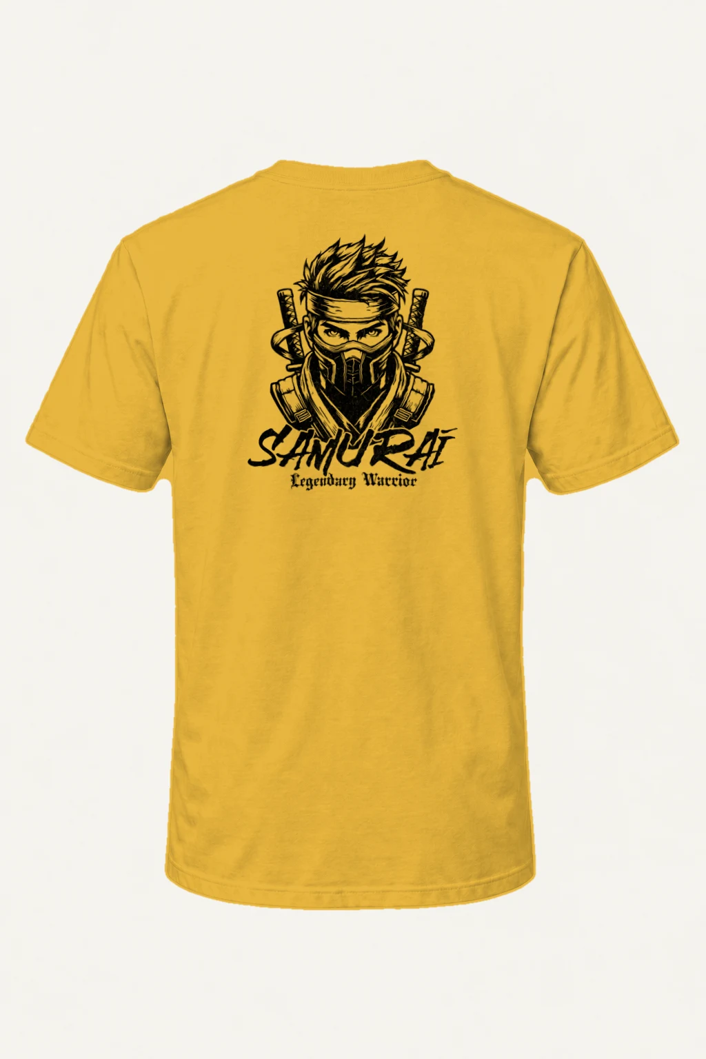 "Legendary Samurai" Heavyweight Unisex Crewneck T-shirt | Gildan 5000