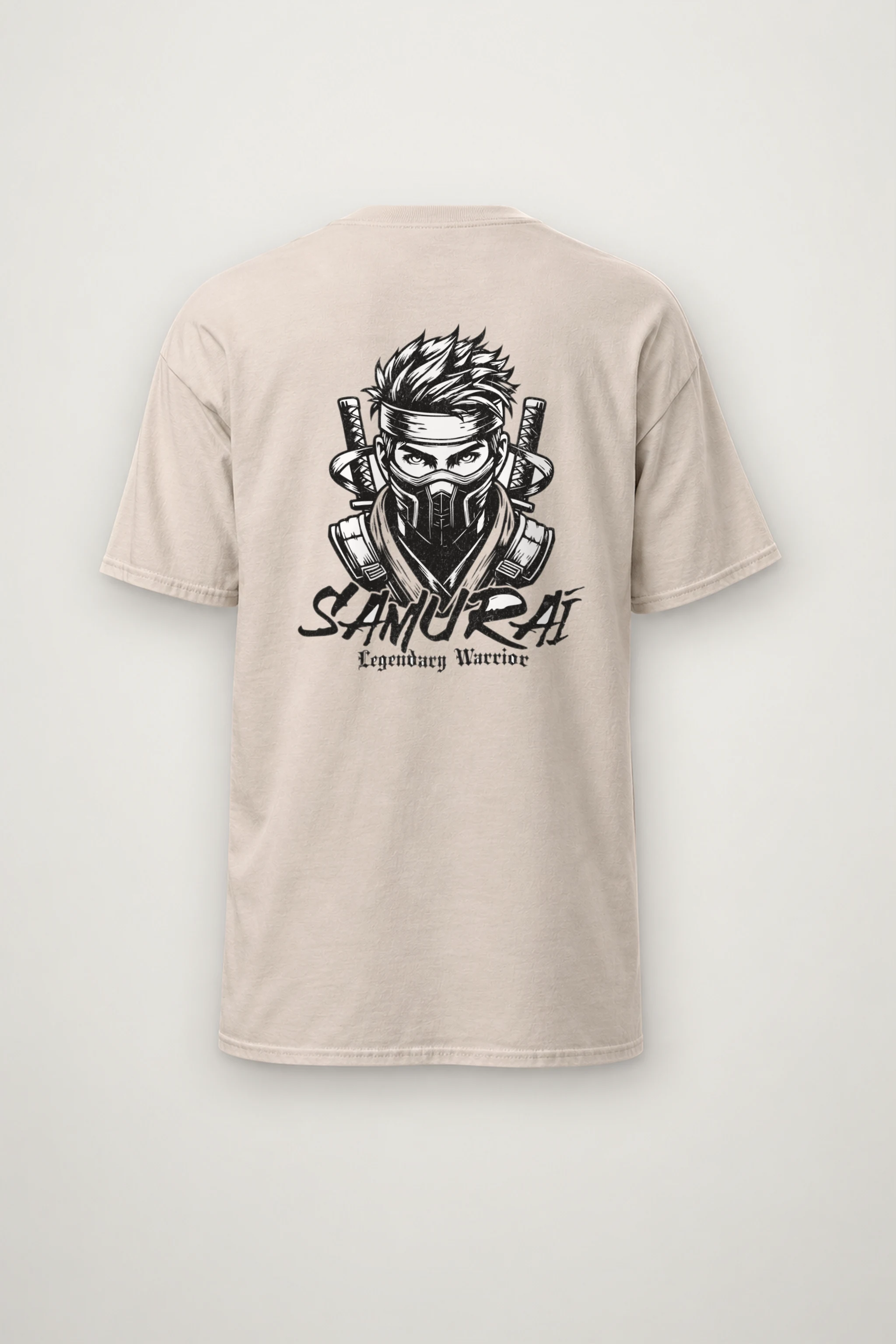"Legendary Samurai" Heavyweight Unisex Crewneck T-shirt