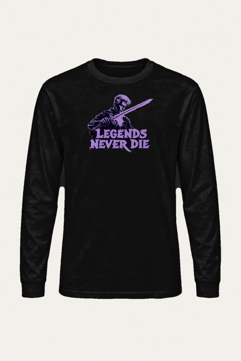 "Legends Never Die" Unisex Longsleeve T-shirt | Gildan 2400